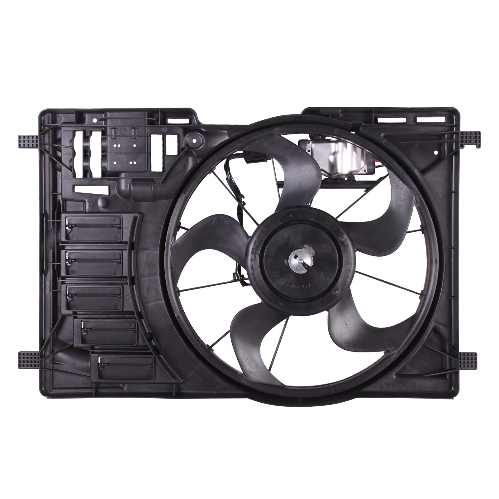 TYG OE Replacement(CAPA Quality) Cooling Fan Extra Silent for 2013-2016 Ford Escape 2.0L DOHC| CV6Z-8C607C | FO3115188 | 621-040