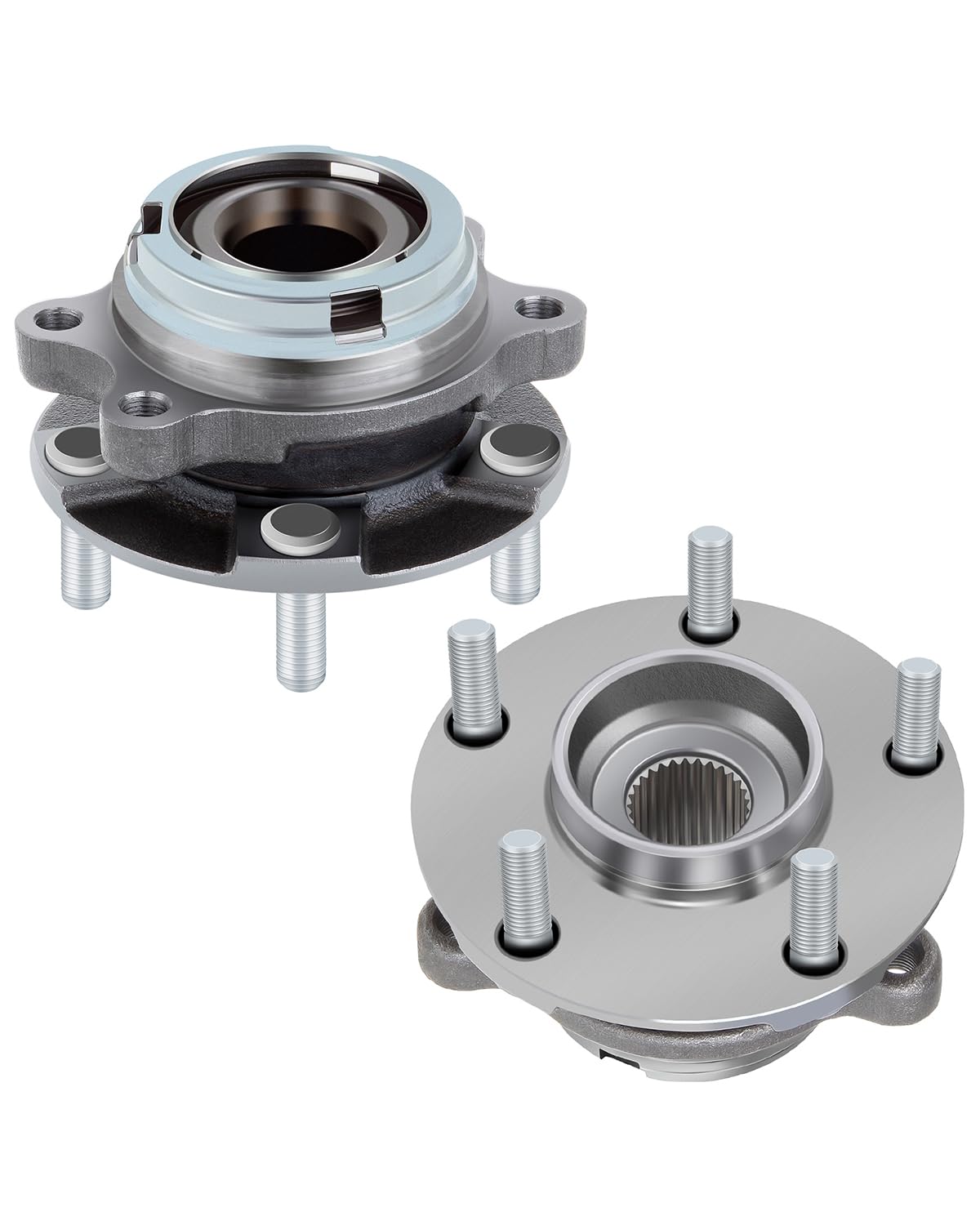 ECCPP Front Wheel Hub and Bearing Assembly 513310 fit Nissan Quest Nissan Murano 2003 2004 2005 2006 2007 2008 2009 3.5L 5 lugs 