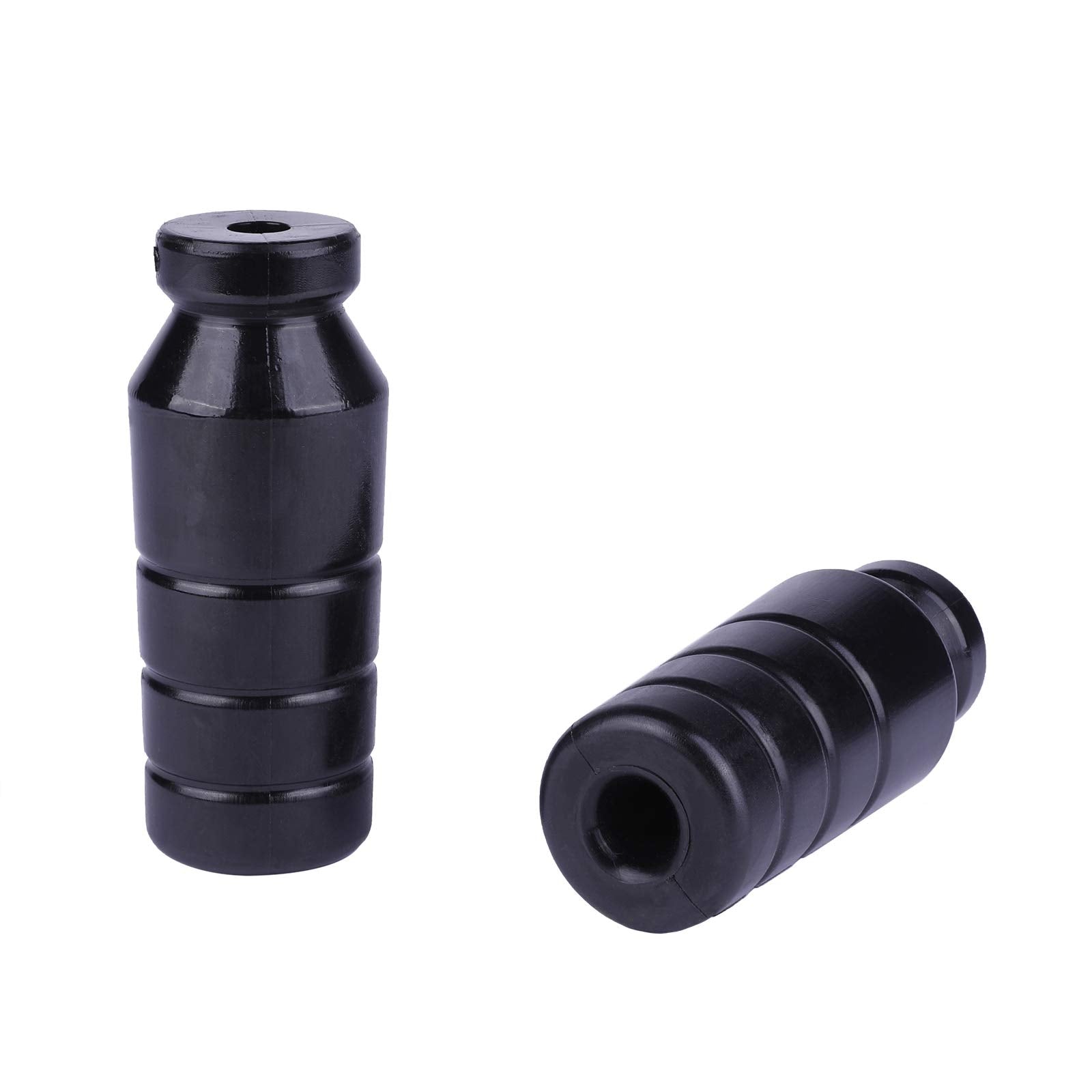 AZUMKA Fits for Jeep XJ Cherokee front 2'' extended 5'' tall polyurethane bump stop 1.57'' diameter 2 per set, fits 1997 to 2001