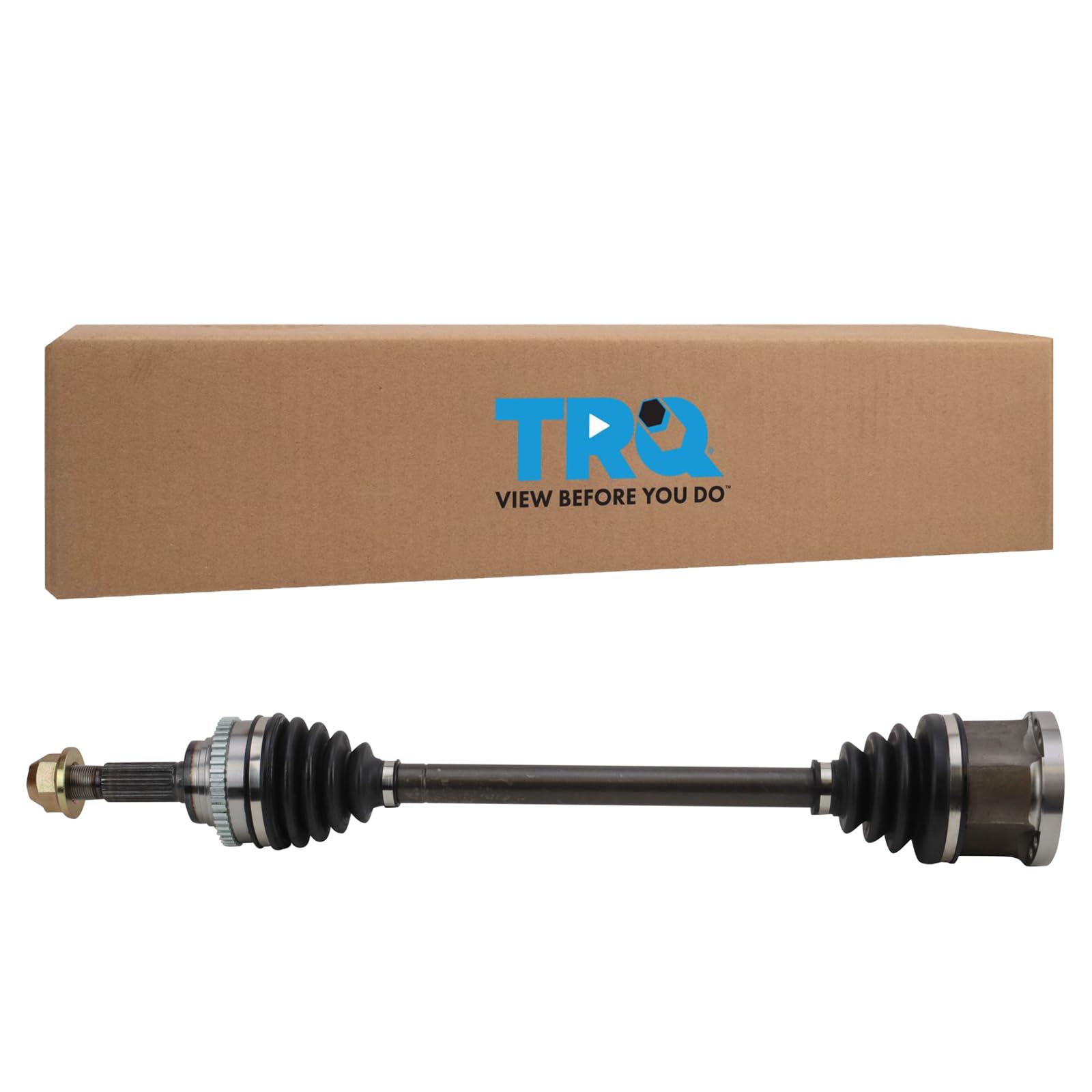 Trq Front Left Cv Axle Shaft Assembly Drivers Side Compatible With 2004-2006 Infiniti G35