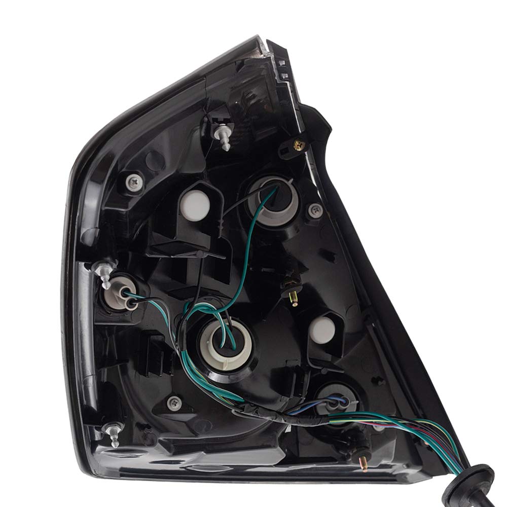 Brock Replacement Passengers Taillight Tail Lamp Lens Compatible With 07-12 Altima Sedan 26550Zn50A