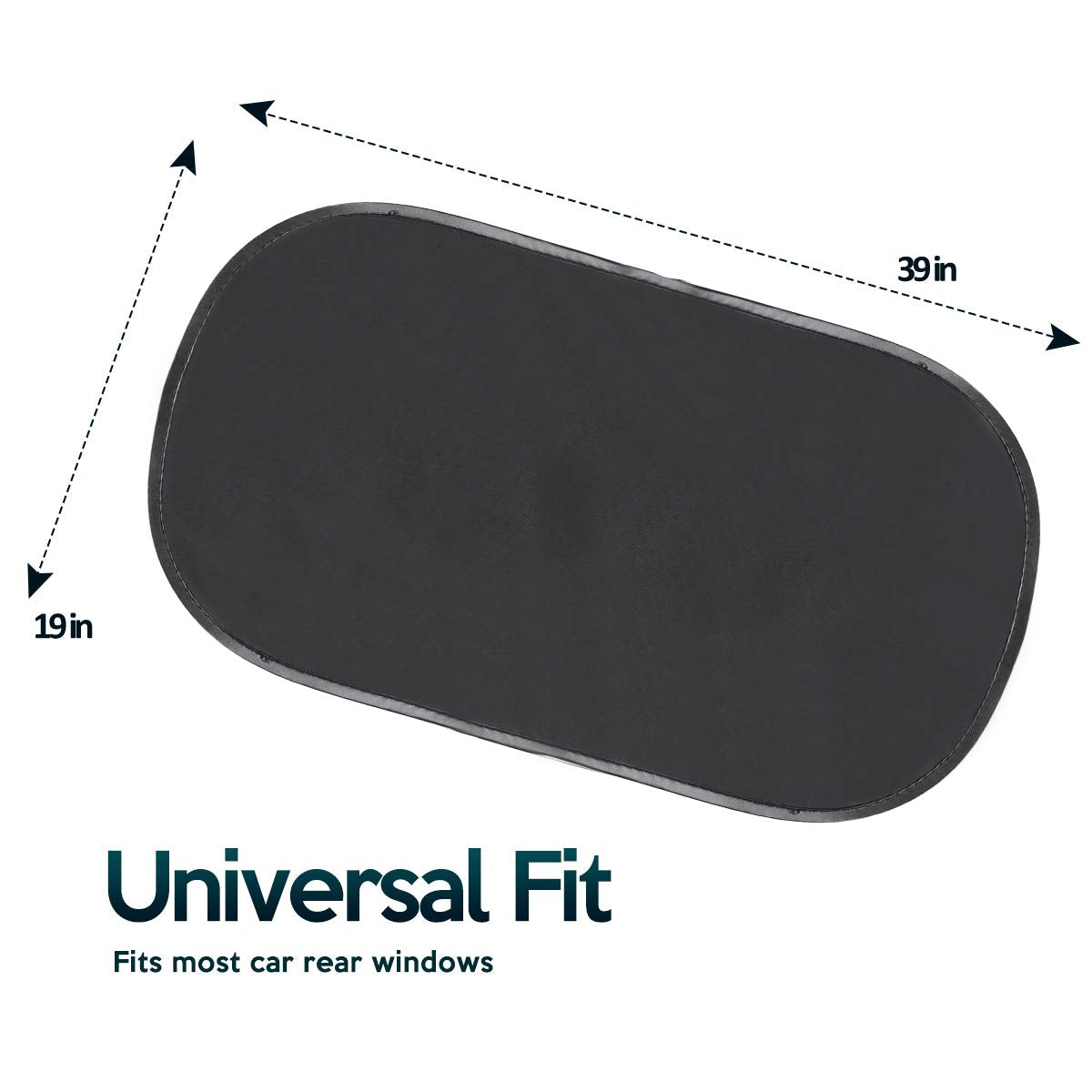 Zone Tech Rear Sun Stop Sunshade