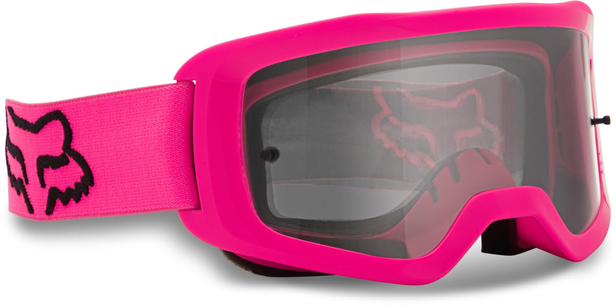Fox Racing Main Motocross Goggle, Stray Pink - Clear Lens