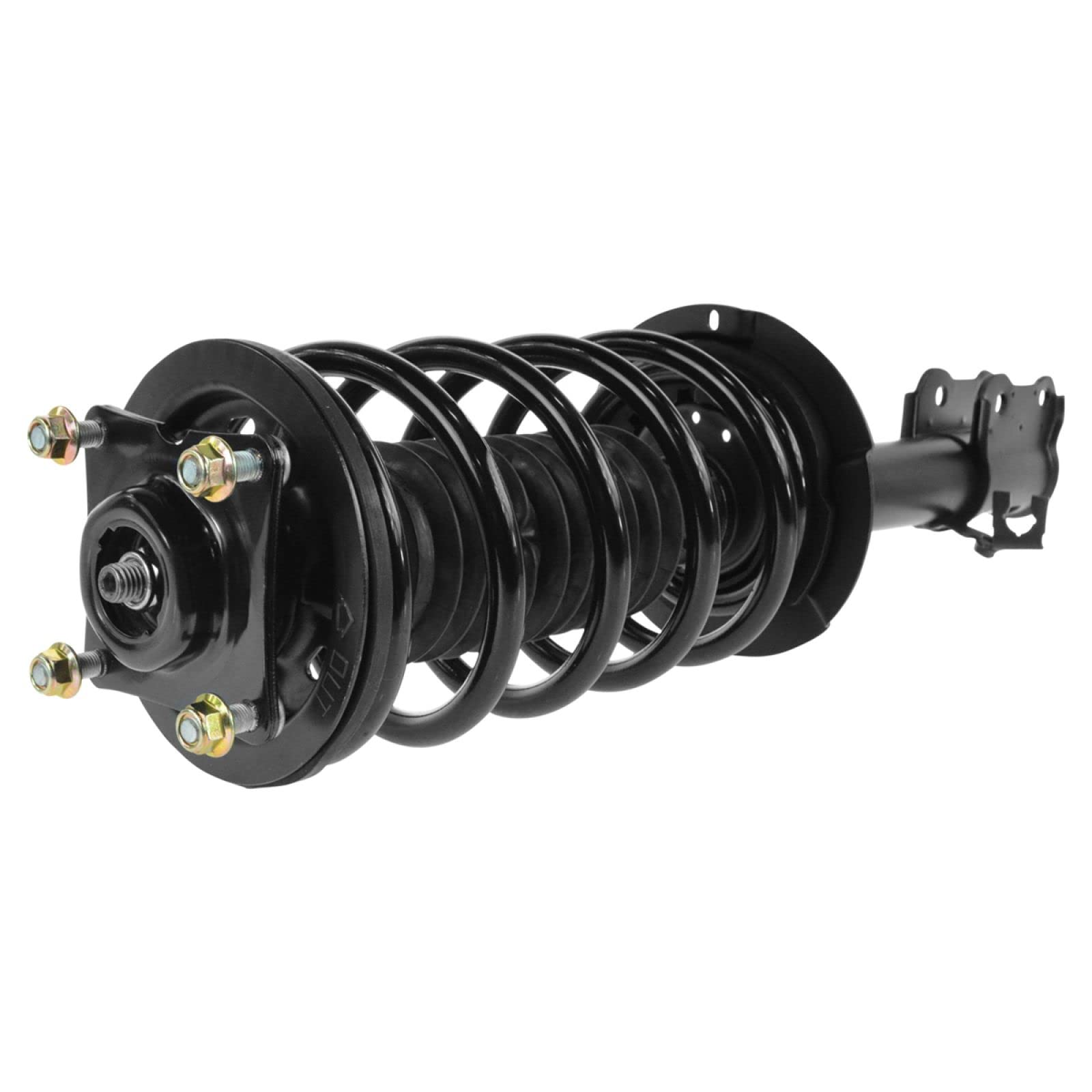 Trq Front And Rear Complete Strut Assembly & Shock Absorber Kit Complete Strut & Coil Spring Assembly Compatible With 2008-2012