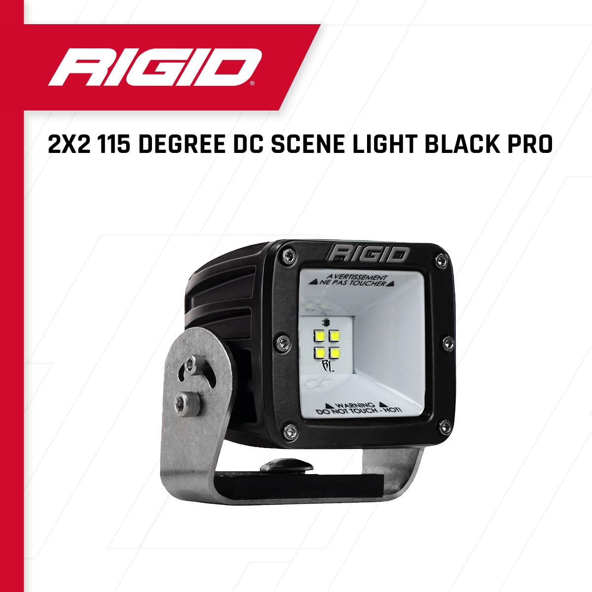 2X2 115Deg Dc Scene Light Blk