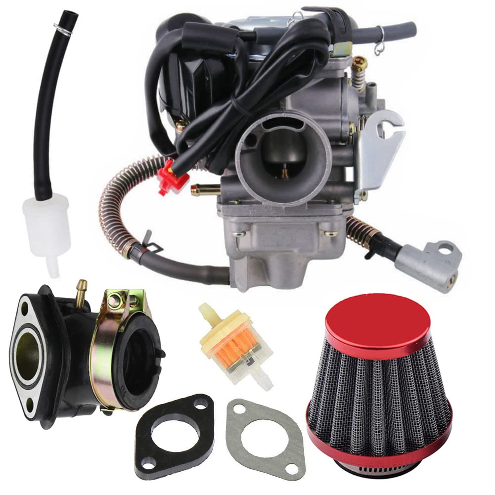 GY6 150cc Carburetor for Kazuma Taotao Roketa SunL Baja Eagle ATV Go Kart Motorcycle Scooter 4 Stroke GY6 125cc 150cc 152QMI 152