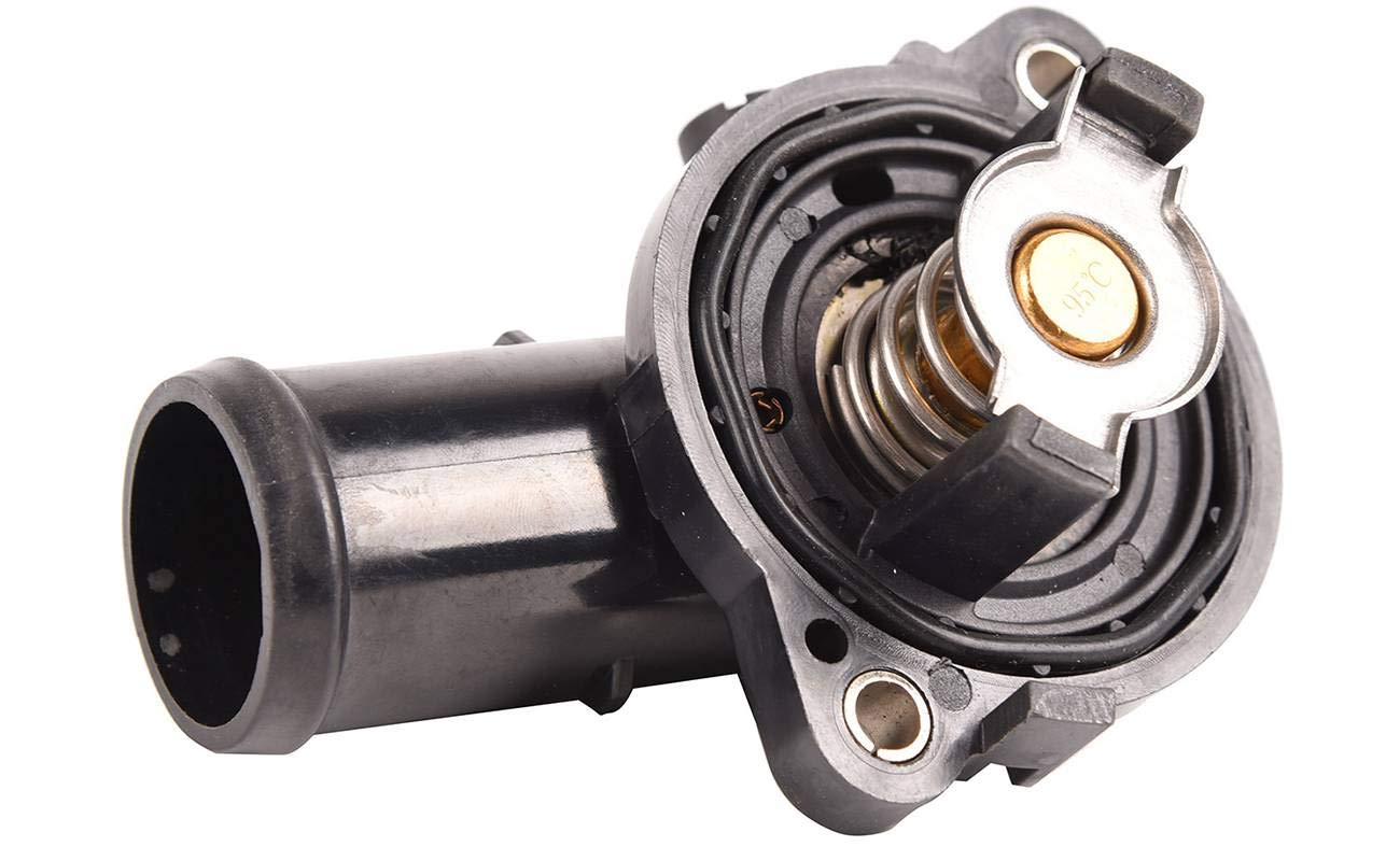 Bapmic 5184570AH Coolant Thermostat Compatible with Dodge Grand Caravan 2011-2020 Dodge Journey 2011-2019 Dodge Avenger 2011-2014