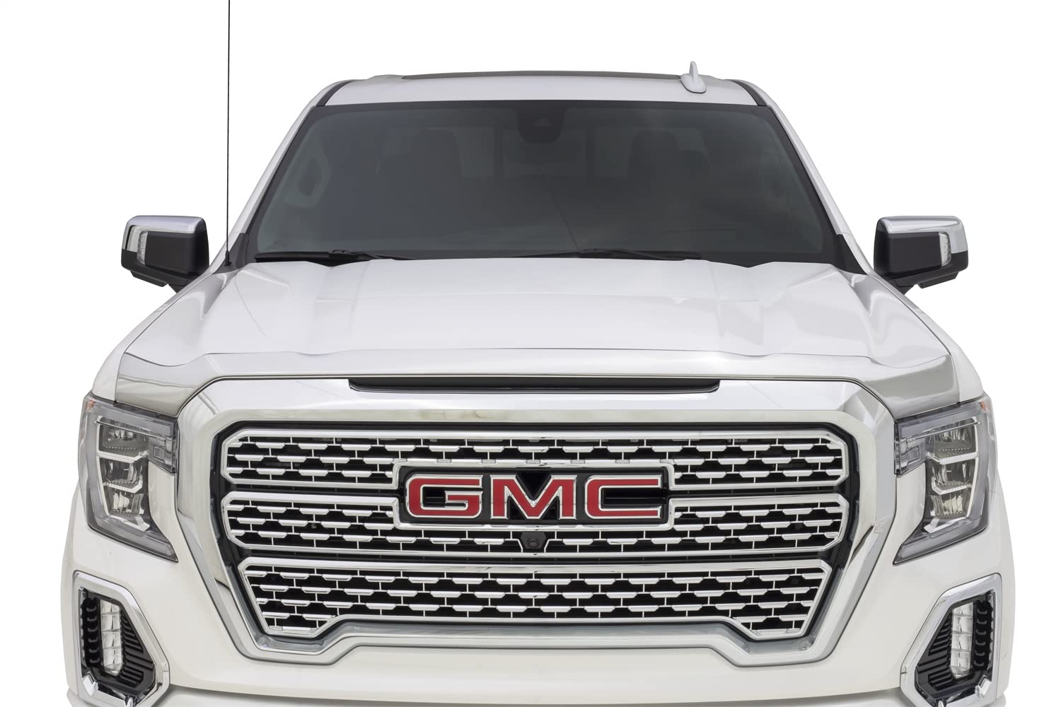 Auto Ventshade [Avs] Aeroskin / Hood Protector | Fits 2019 - 2024 Gmc Sierra 1500, 1 Pc. | Chrome - 622167