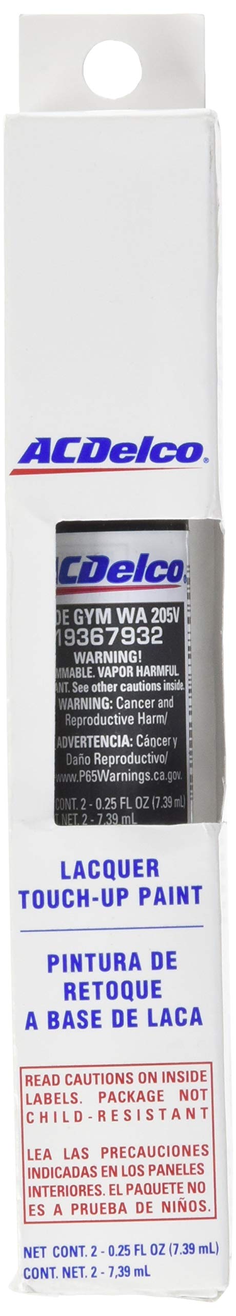 Acdelco Gm Original Equipment 19367932 Satin Steel Gray Metallic (Wa205V) Four-In-One Touch-Up Paint - .5 Oz Pen