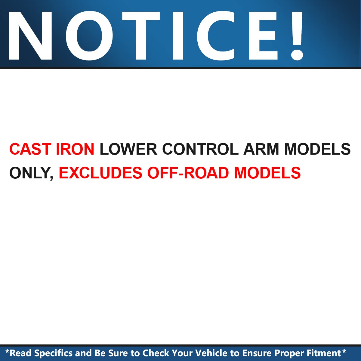 Detroit Axle - 4pc Front Control Arms for Chevy Silverado GMC Sierra Yukon XL Suburban 1500 Avalanche Tahoe Cadillac Escalade EX