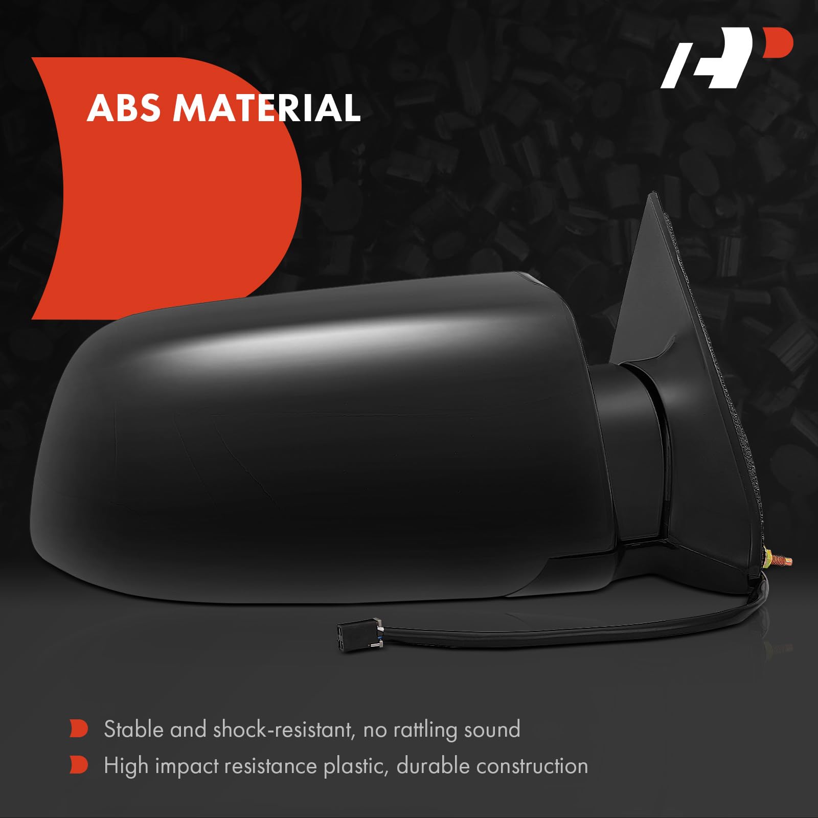 A-Premium Passenger Side View Mirror - Compatible With Chevy & Gmc Models - Silverado, Blazer, C/K 1500 2500 3500, Tahoe, Sierra