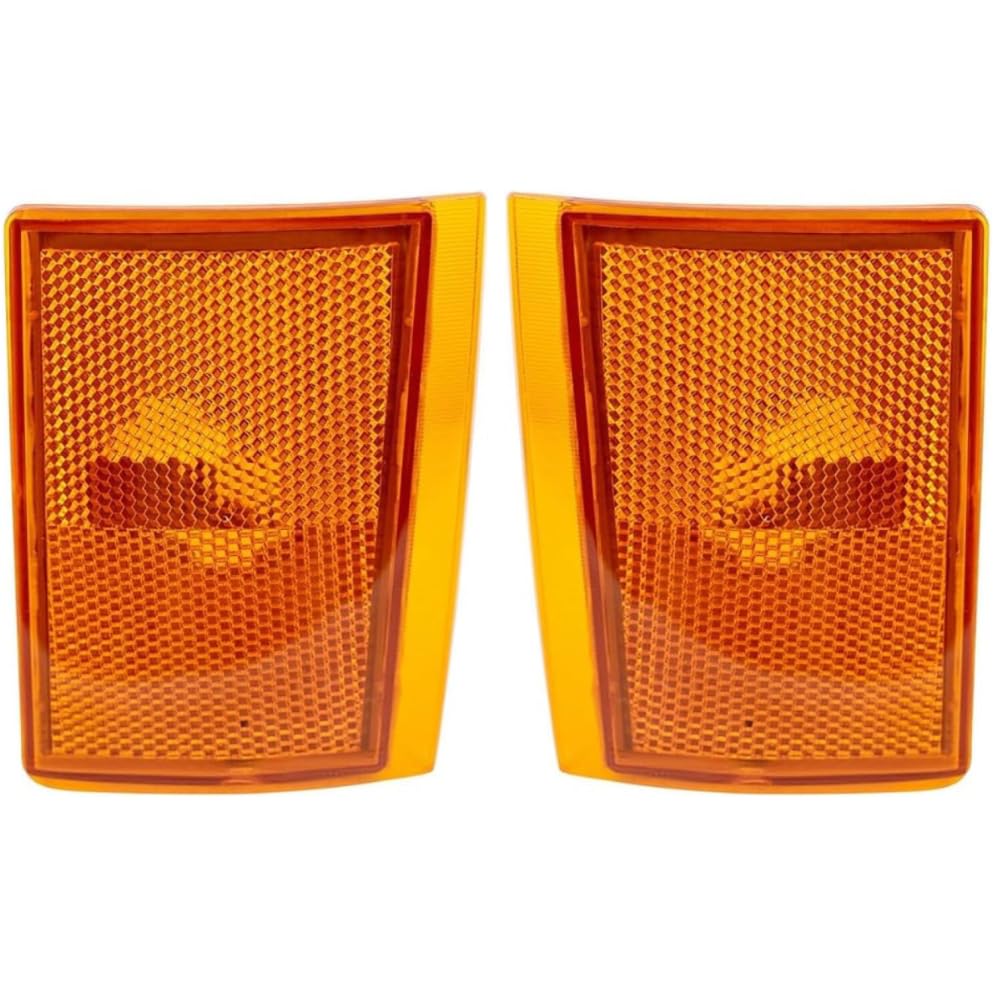 EPIC LIGHTING OE Spec Replacement Halogen Side Markers Lower Assembly Compatible with CHEVROLET 88-93 C/K TRUCK - Pair