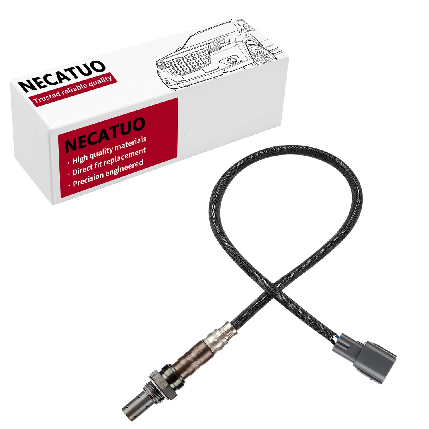 Necatuo 234-9002 Upstream O2 Oxygen Sensor Heated Air Fuel Ratio Compatible With Toyota 4Runner Tacoma 2.4L 2.7L 3.4L For 894673