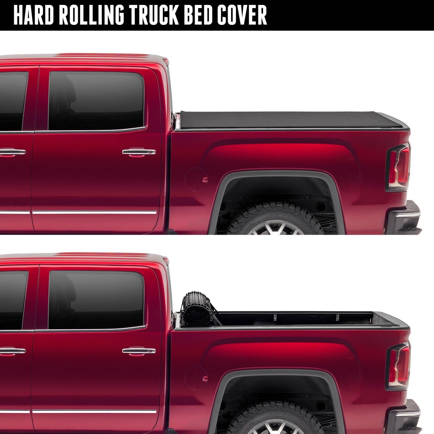 Realtruck Truxedo Sentry Ct Hard Rolling Truck Bed Tonneau Cover | 1564216 | Fits 2022-2024 Toyota Tundra W/O Rail System 6' 7''