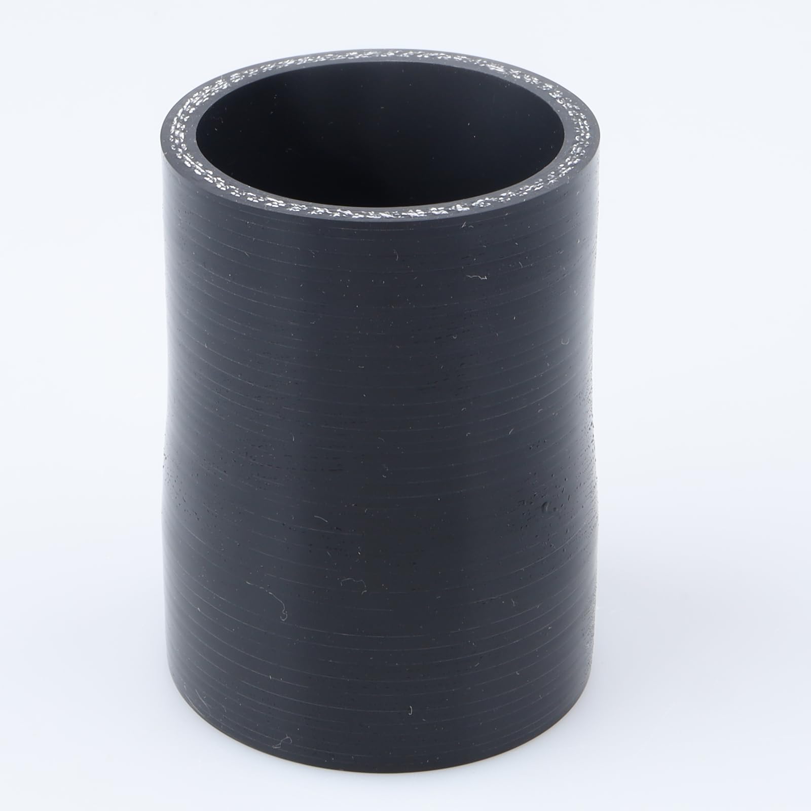 Ac Performance Id 2'' To 1-7/8'' (51Mm To 48Mm) Silicone Hose Straight Reducer 3-Ply Reinforced Black, 3'' Length