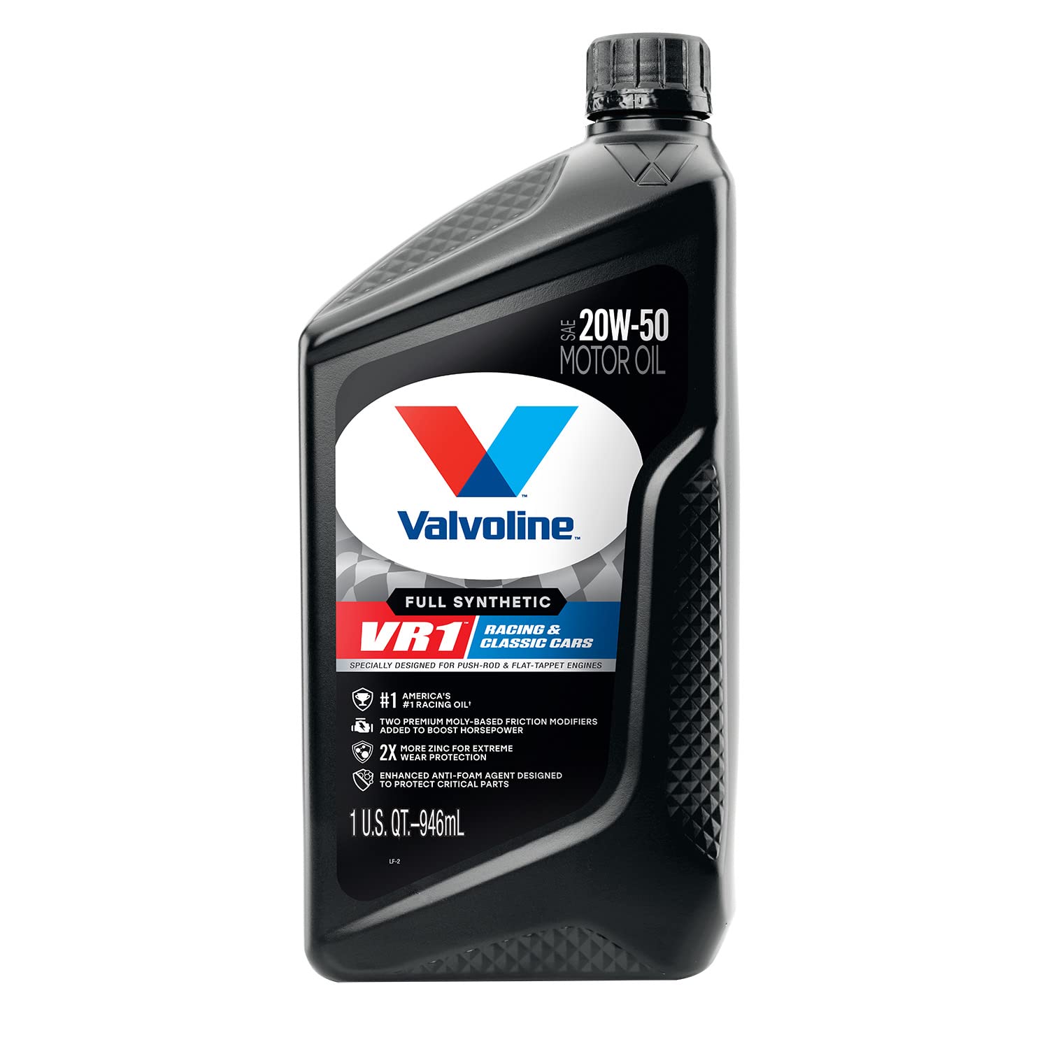Valvoline Vr1 Racing Synthetic Sae 20W-50 Motor Oil 1 Qt