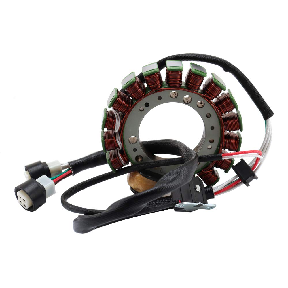 Yinncke Magneto Ignition Stator Fits For Yamaha Big Bear 350 1990-1994 Moto-4 1990-1994 Warrior 350 1990 1991 1992 1993 1994 1995 Repl.3Hn-85510-00-00