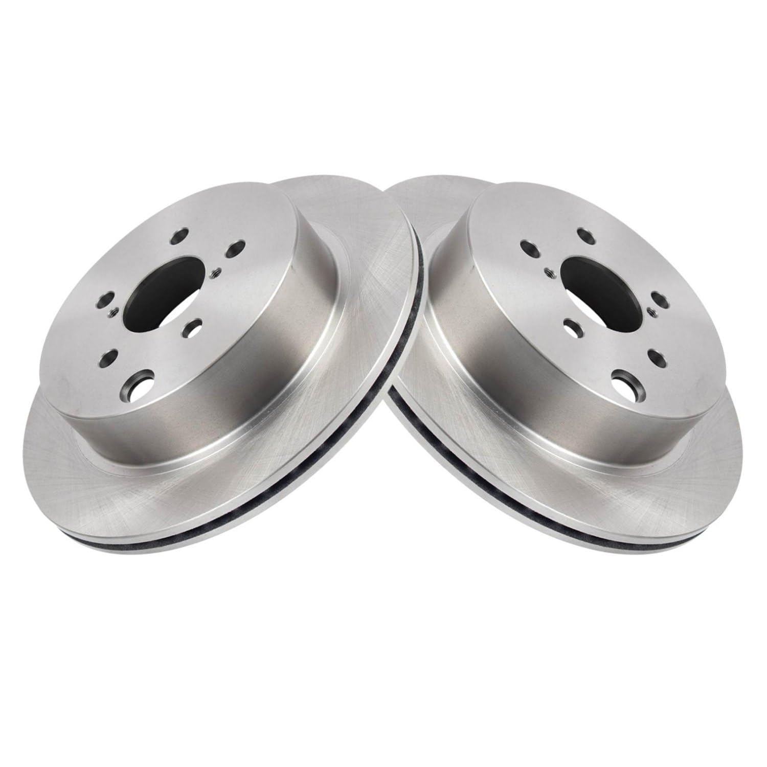 Trq Front Brake Rotors Set Compatible With 2014-2018 Subaru Forester