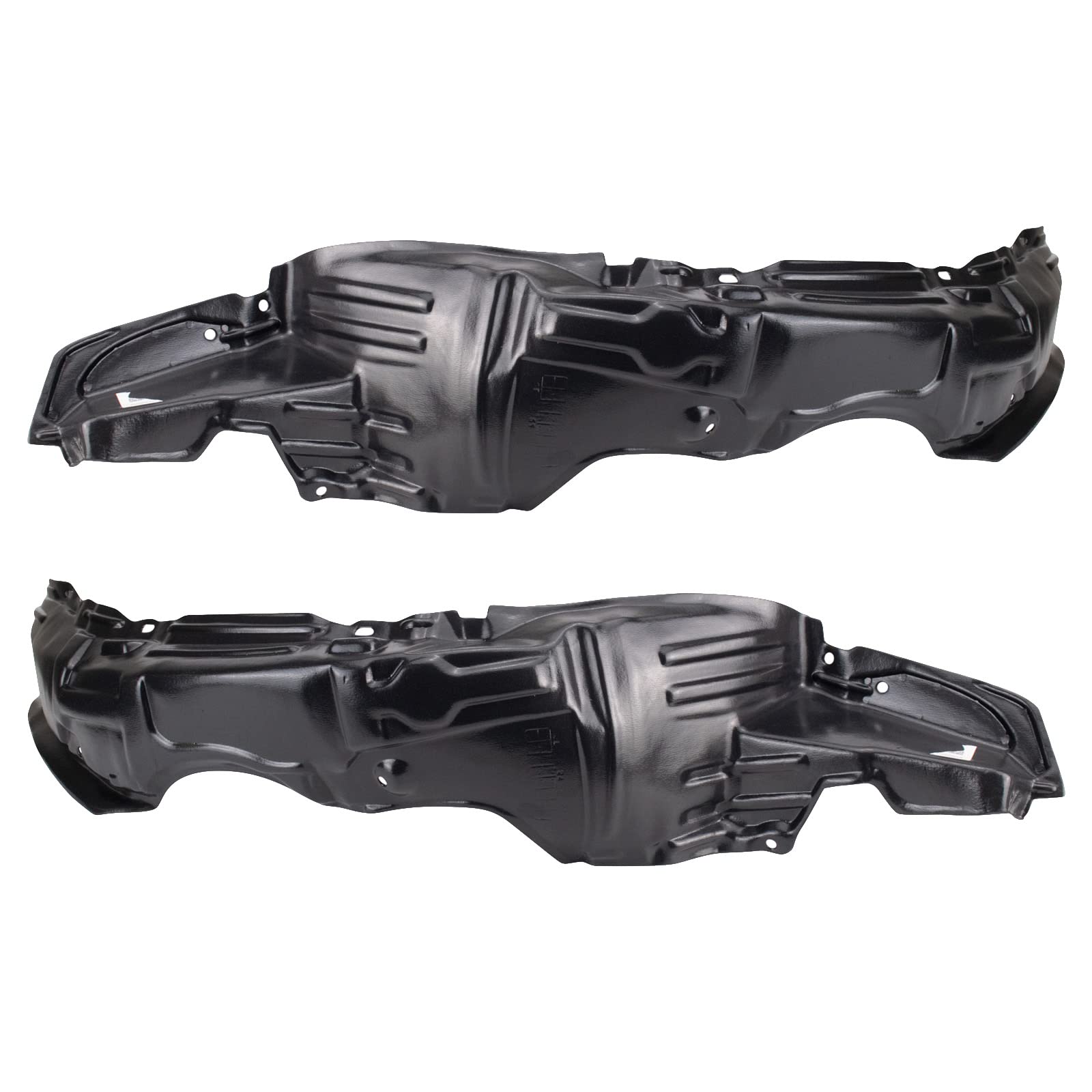 Trq Inner Fender Liner Set Compatible With 1996-1998 Toyota Paseo Tercel To1248101 To1249101