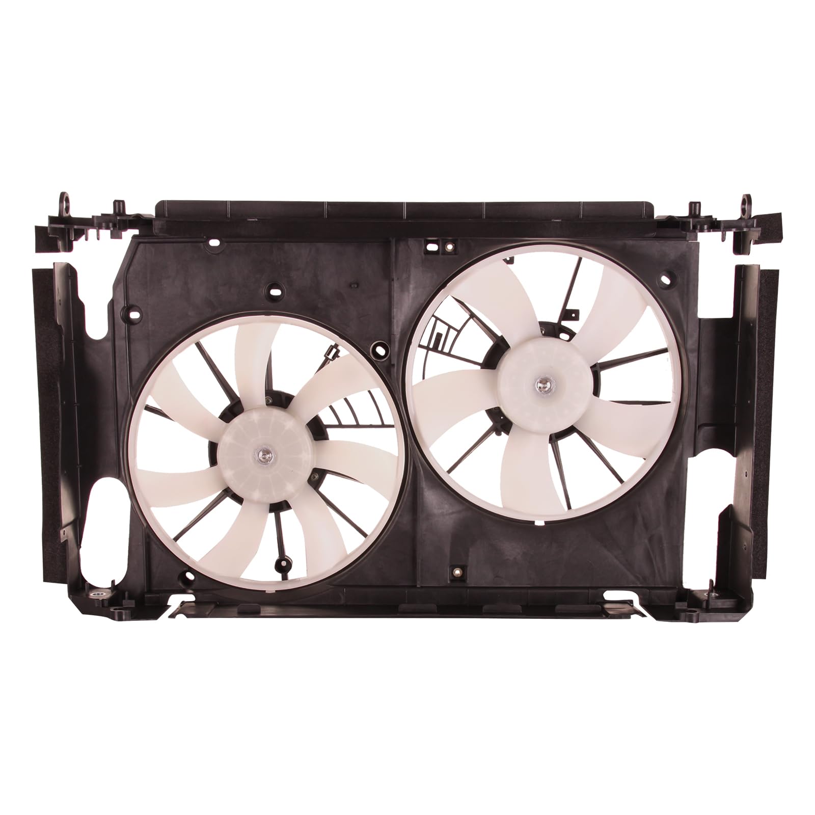 TYG Upgraded Cooling Fan Assembly for 2009-2012 Toyota RAV4 2.5L North America Built | Racing-Level OE Replacement Engine Radiat