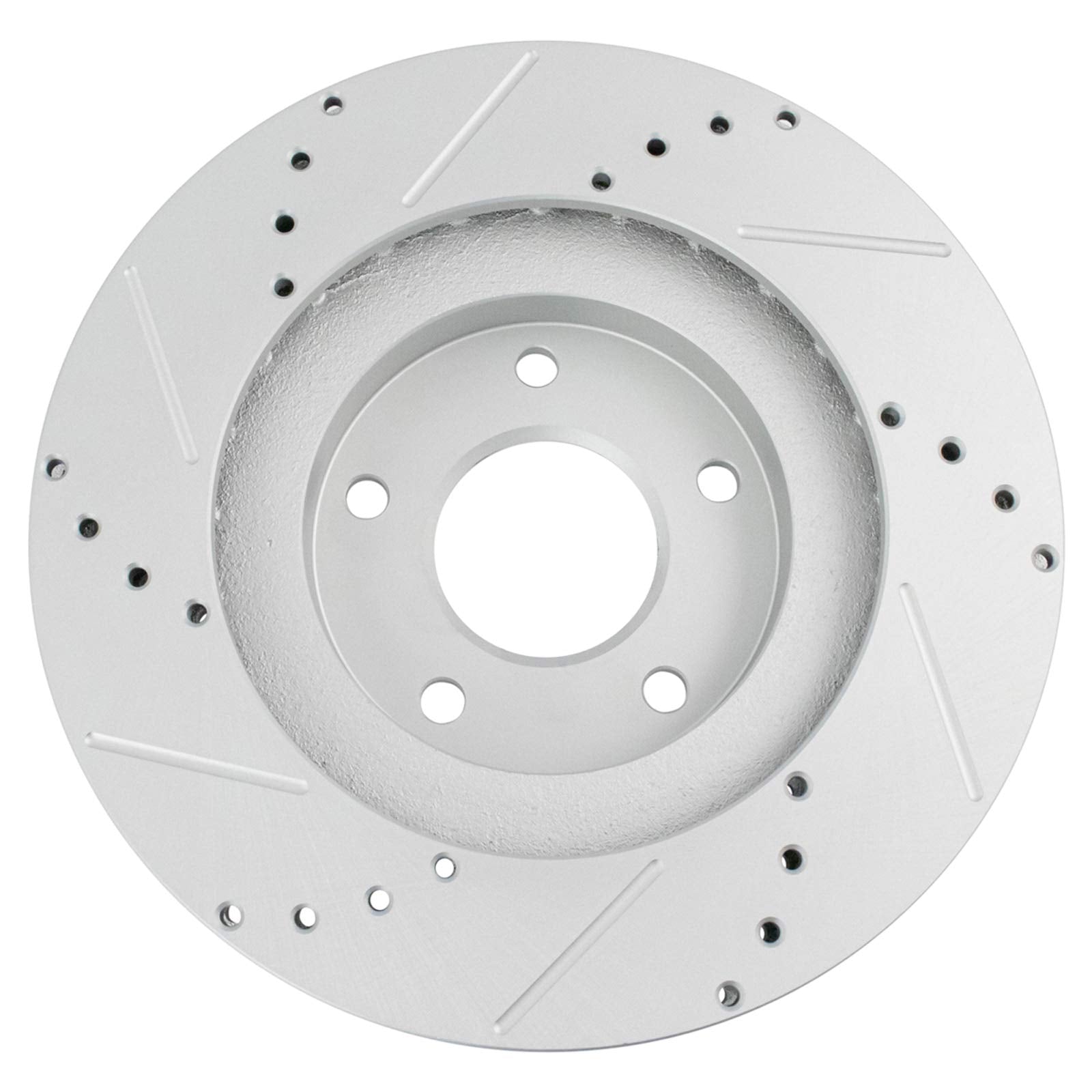 Trq Front Performance Brake Rotors Set Premium G-Coated Compatible With 2002-2004 Infiniti I35 2002-2006 Nissan Altima 2002-2003