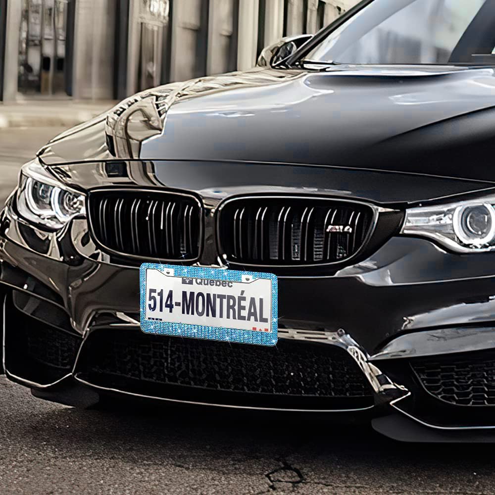 Bling License Plate Frame For Women