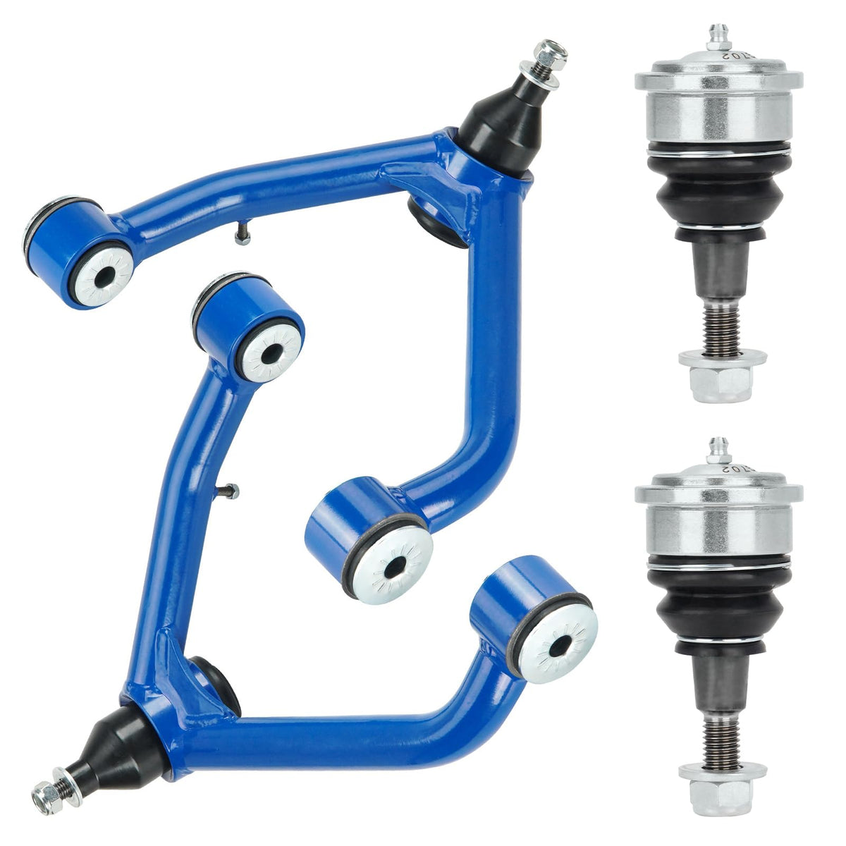 Front Upper Control Arms w/Ball Joints Lift 2-4'' for Chevy Tahoe & Suburban 1500 & GMC Yukon XL 1500 & Cadillac Escalade 07-14,