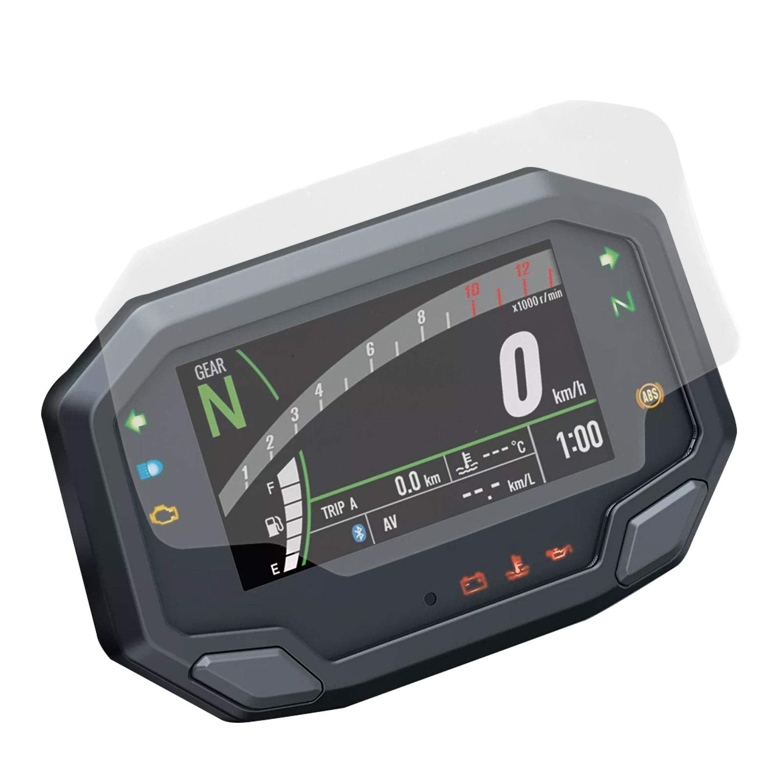 Bruce & Shark Dashboard Screen Protector Anti-Blue Light Protective Screen Fit For Kawasaki Zr900 Z900 Er650 Z650 Z1000Sx Ex1000