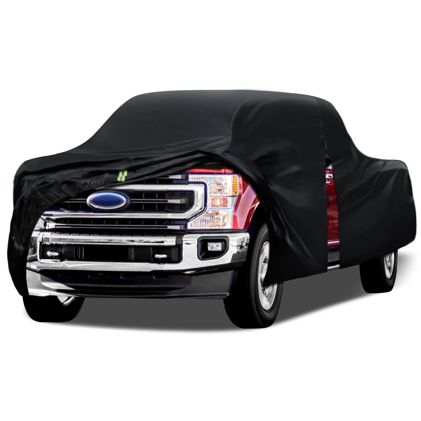 Truck Cover Waterproof All Weather, 6 Layers Pickup Cover Fit For Ford F150, Chevrolet Silverado 1500, Gmc Sierra, Ram 1500, Toy