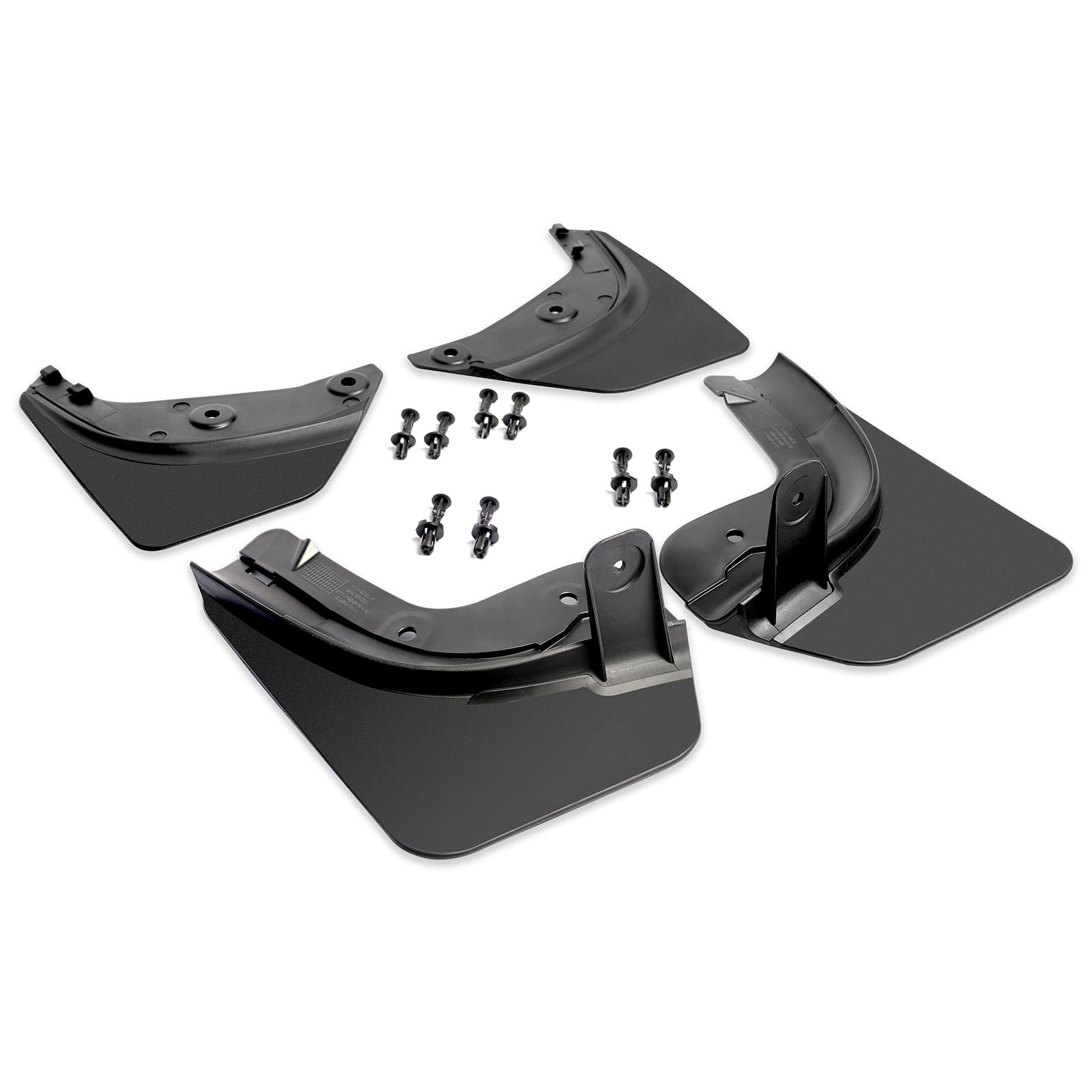 CYBERBEANS Mudflaps for Tesla Model Y Accessories 2025 2024/2023/2022 Model Y Mud Flaps Splash Guards Mudguard,2025 Upgraded Ver