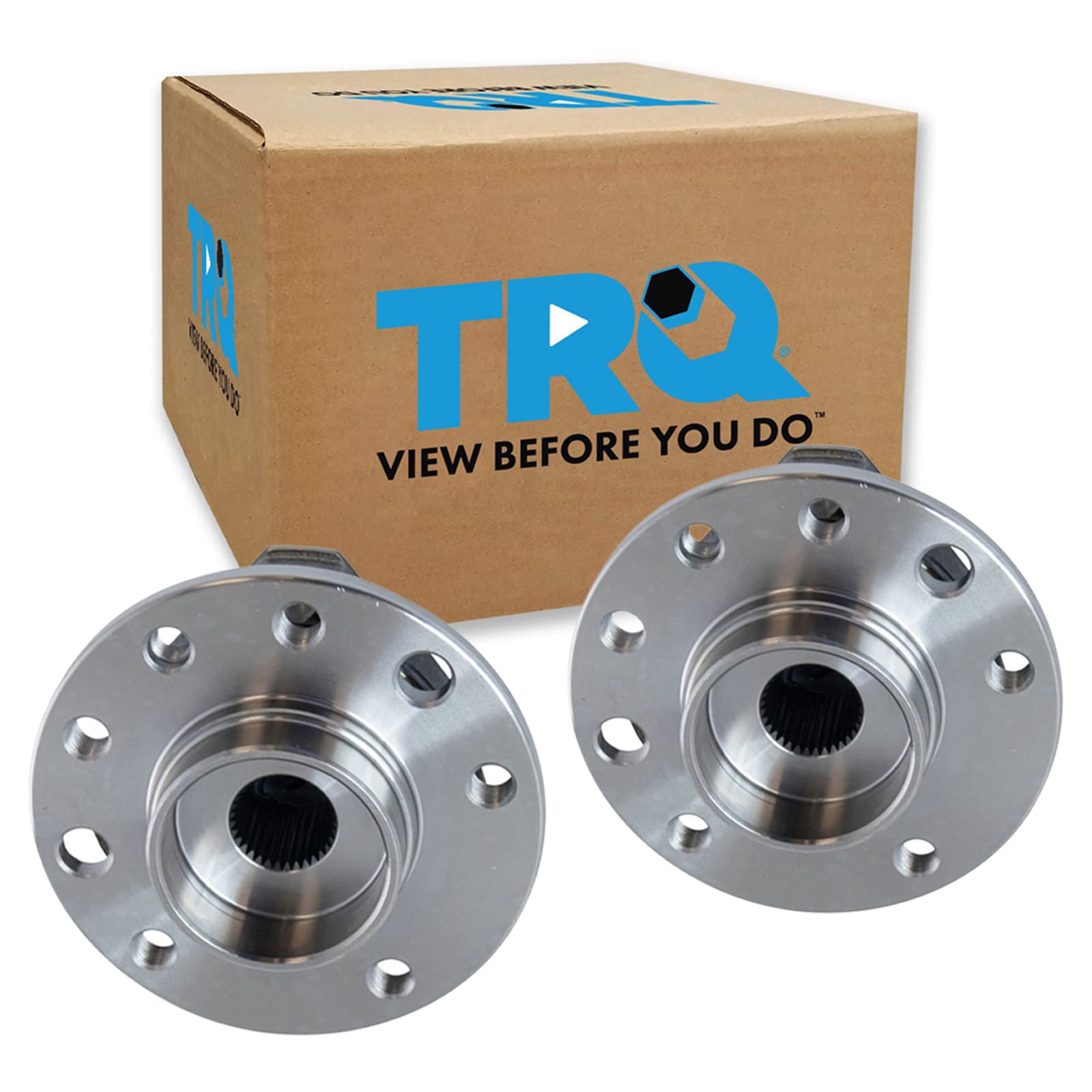 Trq Front Wheel Hub Bearings Assembly Set Compatible With 2008 Saturn Astra