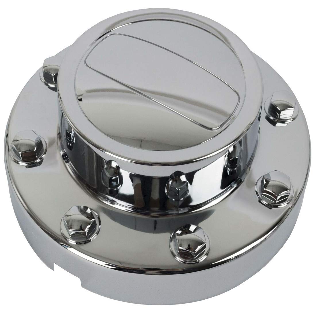 Karpal Front And Rear Wheel Center Hubcap Compatible With 2011-2018 Ram 3500 1-Ton Dually Drw, Alcoa Alloy, (2Pcs Front), (2Pcs, Rear)