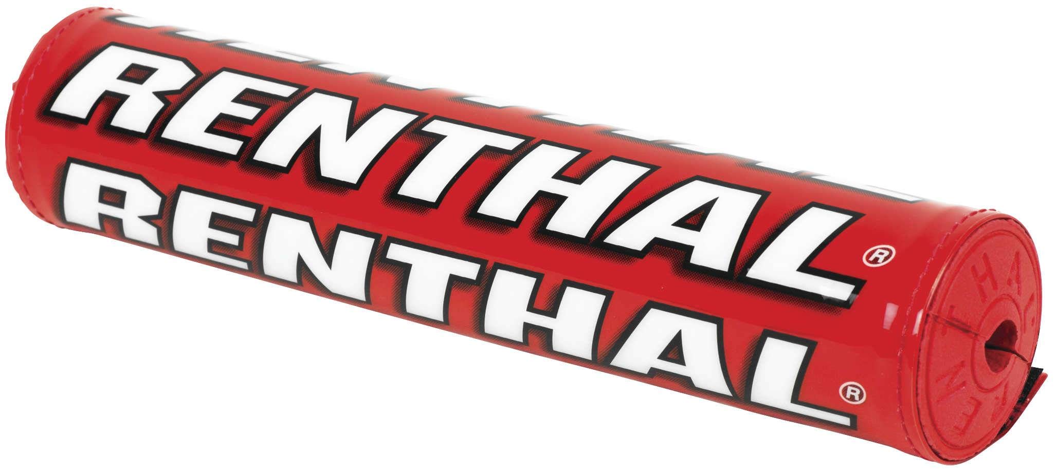 Renthal SX 10 BAR PAD LE RED/RED FOAM P324