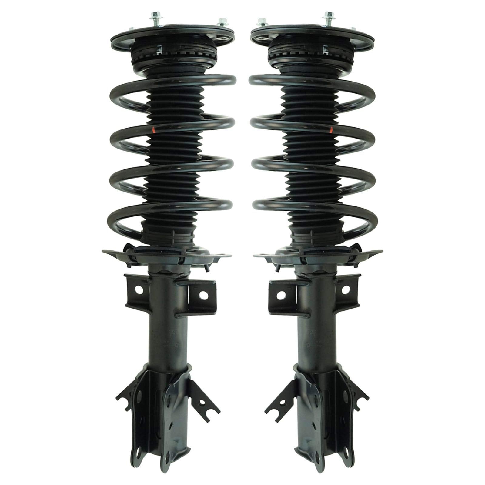 Trq Front Strut & Coil Spring Assembly Set Driver & Passenger Sides Compatible With 13-20 Ford Fusion