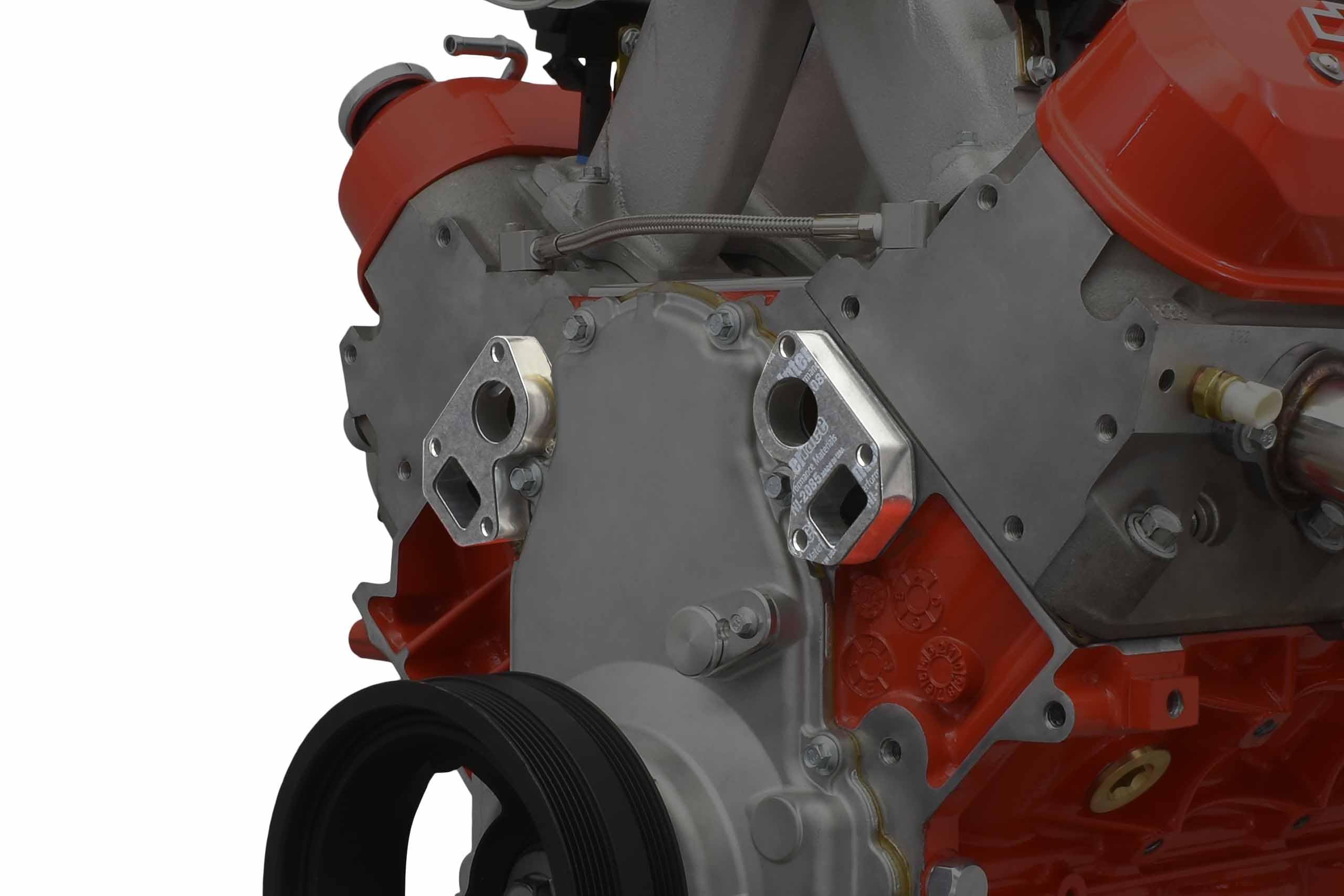 ICT Billet (LS1 Camaro to Truck) Water Pump Spacer .7&quot; Adapter Swap kit LSX LS LS3 LQ4 GTO 551690-71