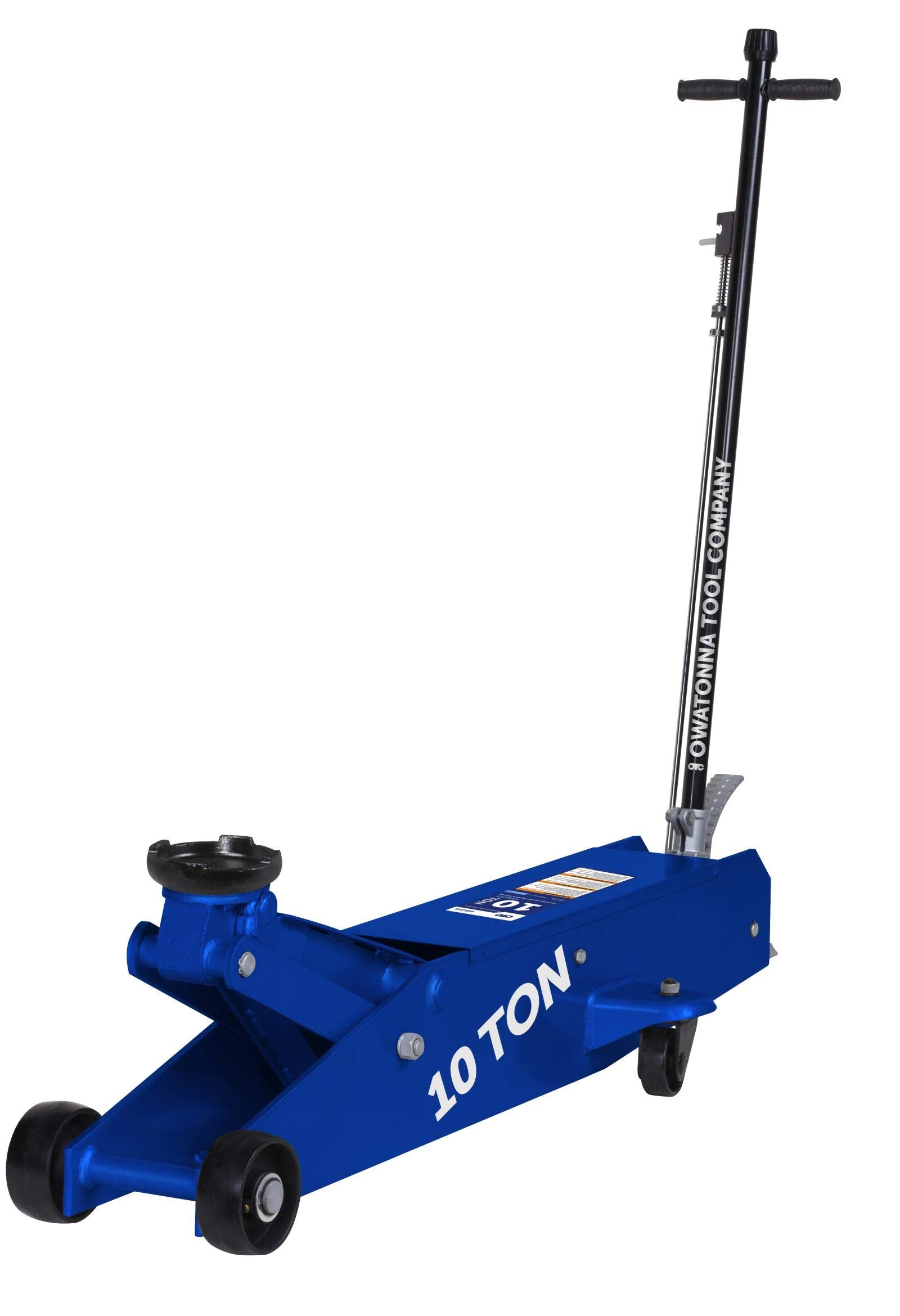 OTC HDJ10 10-Ton Service Jack with 3 Position Locking Handle and 6-3/8 to 22 Lifting Range