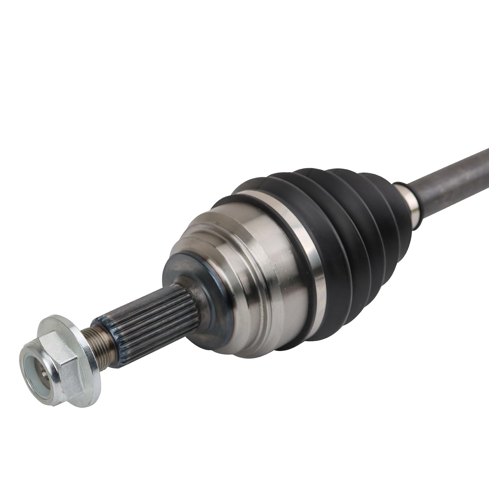 Trq Front Right Cv Axle Shaft Assembly Passenger Side Compatible With 14-18 Ford Fiesta