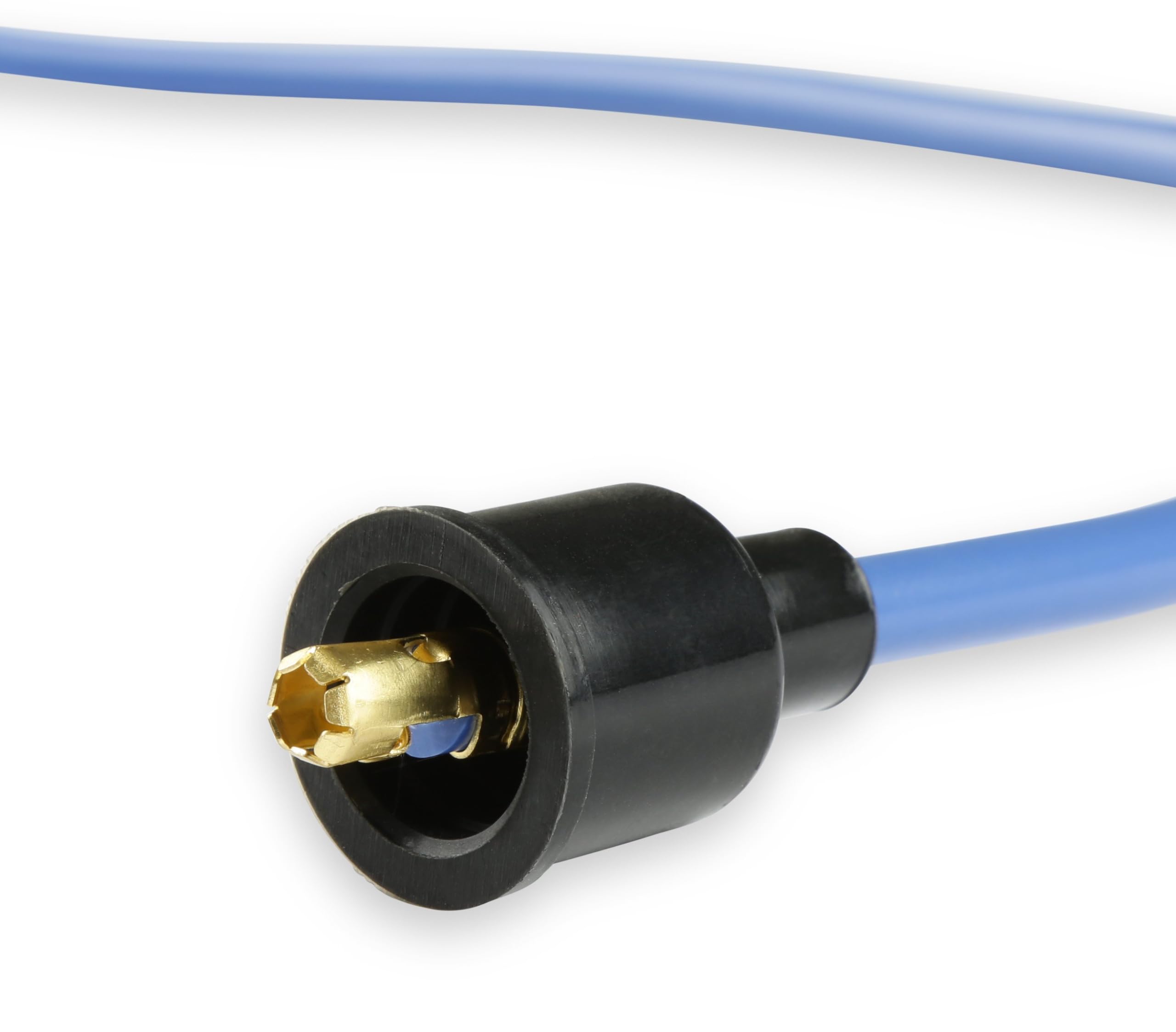 Accel 4039B Spark Plug Wire Set - Super Stock Copper Core 8Mm - 90 Deg. Boots - Blue