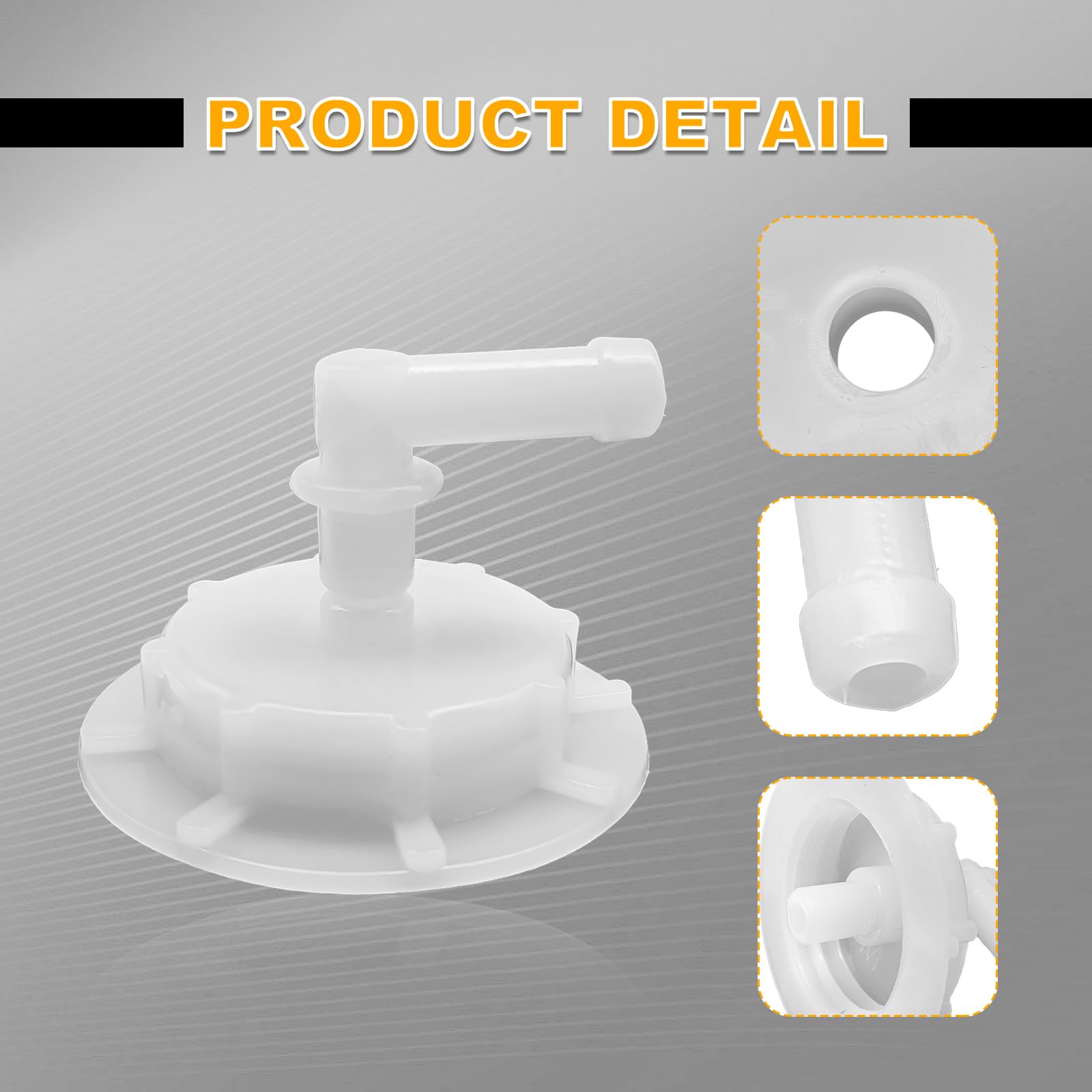 Cmerto Coolant Reservoir Overflow Tank Cap Compatible With Honda Acura Accord Civic Pilot Insight Element Replace# 19106-Rna-A48