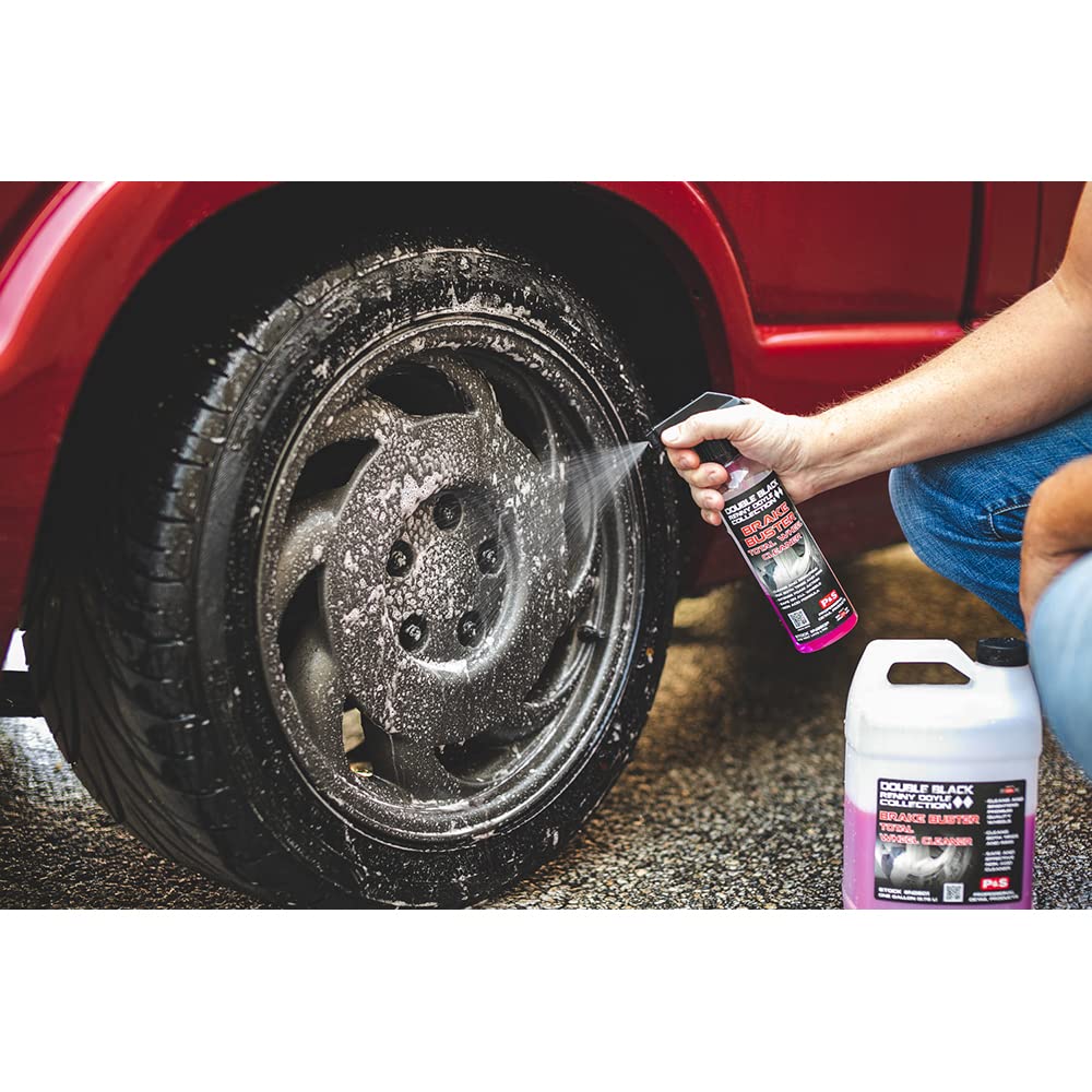 P & S Professional Detail Products - Brake Buster Wheel Cleaner - Non Acid, Removes Brake Dust, Oil, Dirt, Light Corrosion (5 Ga