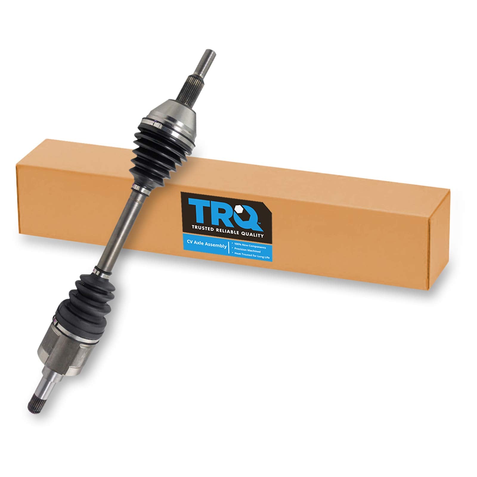 Trq Front Left Cv Axle Shaft Assembly Driver Side Compatible With 2008-2010 Chrysler Town & Country Dodge Grand Caravan