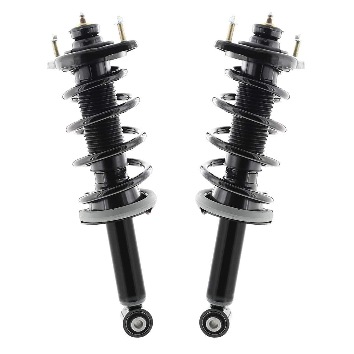 Autoshack Rear Complete Struts Coil Springs Assembly Pair Of 2 Driver And Passenger Side Replacement For 2012 2013 2014 2015 201