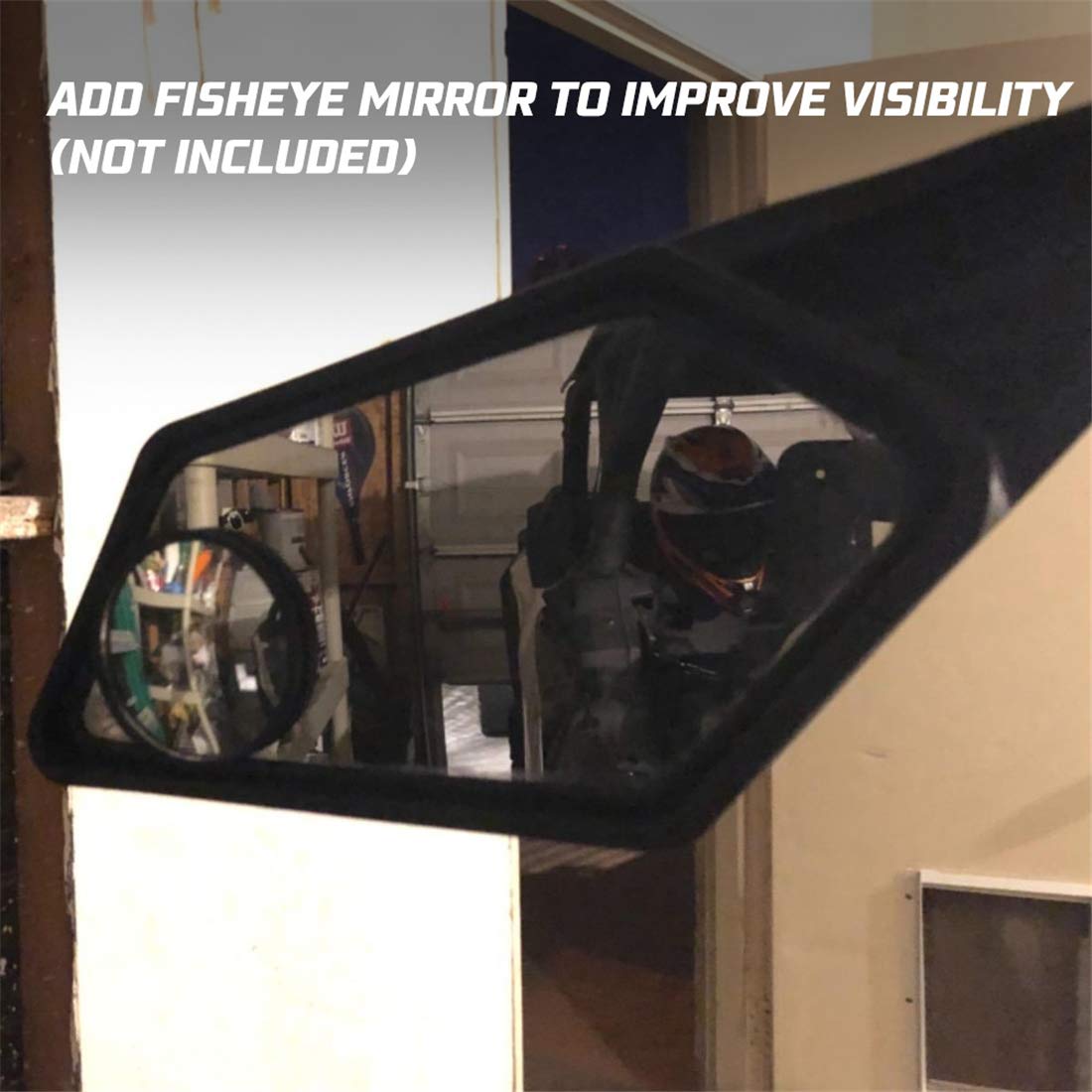 Kiwi Master X3 Side Mirrors Compatible For 2017-2024 Can Am Maverick X3 Accessories Rear View Racing Mirror #715002898