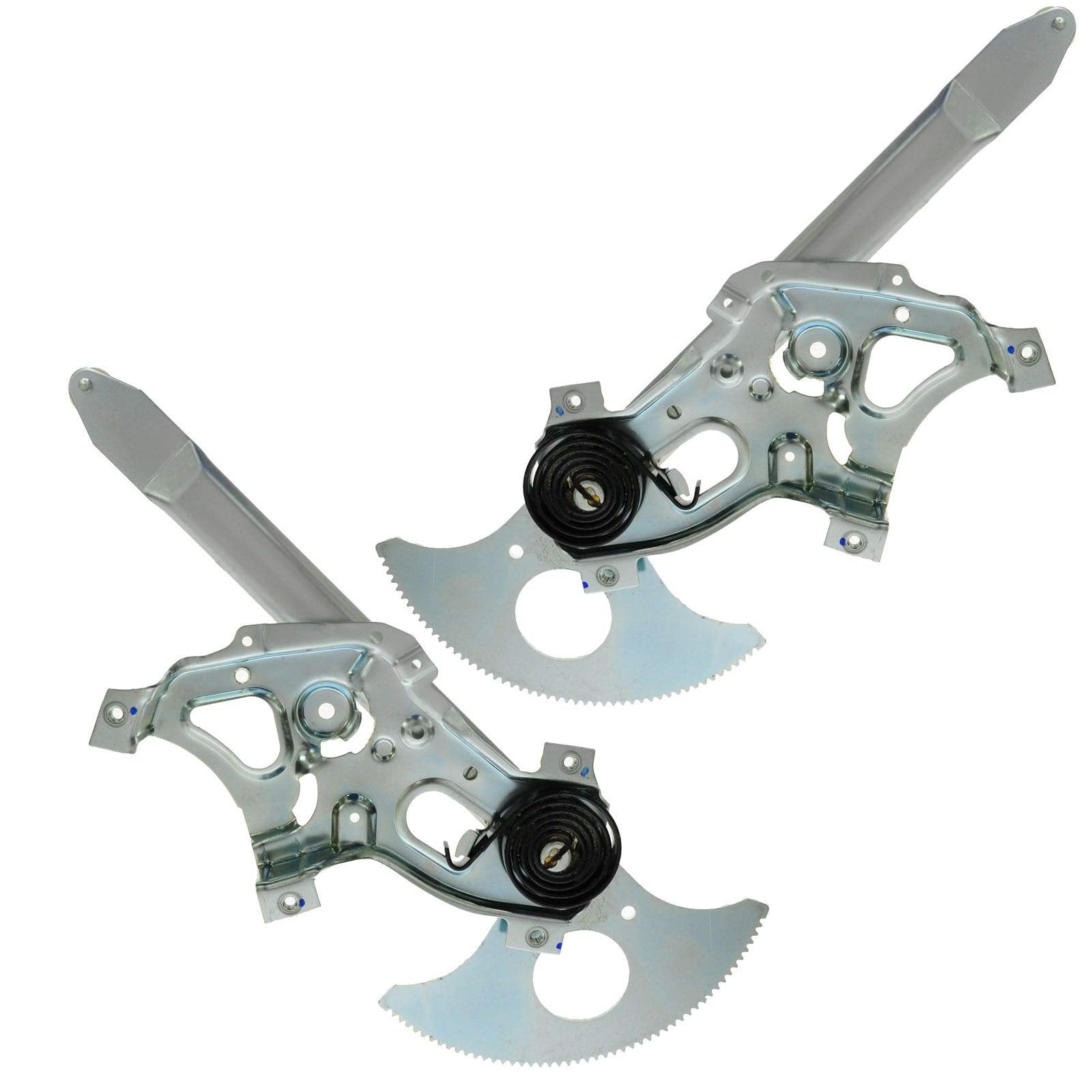 Trq Driver & Passenger Side Power Window Regulator Set Compatible With 82-94 Chevrolet Gmc 91-94 Oldsmobile