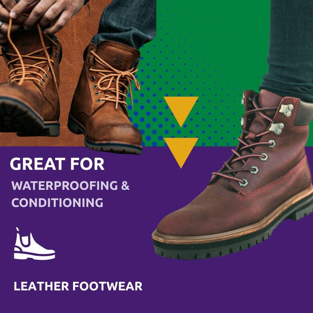 Nikwax Conditioner for Leather, Conditions, Restores, Revitalizes, Boot, Shoe and Footwear Care
