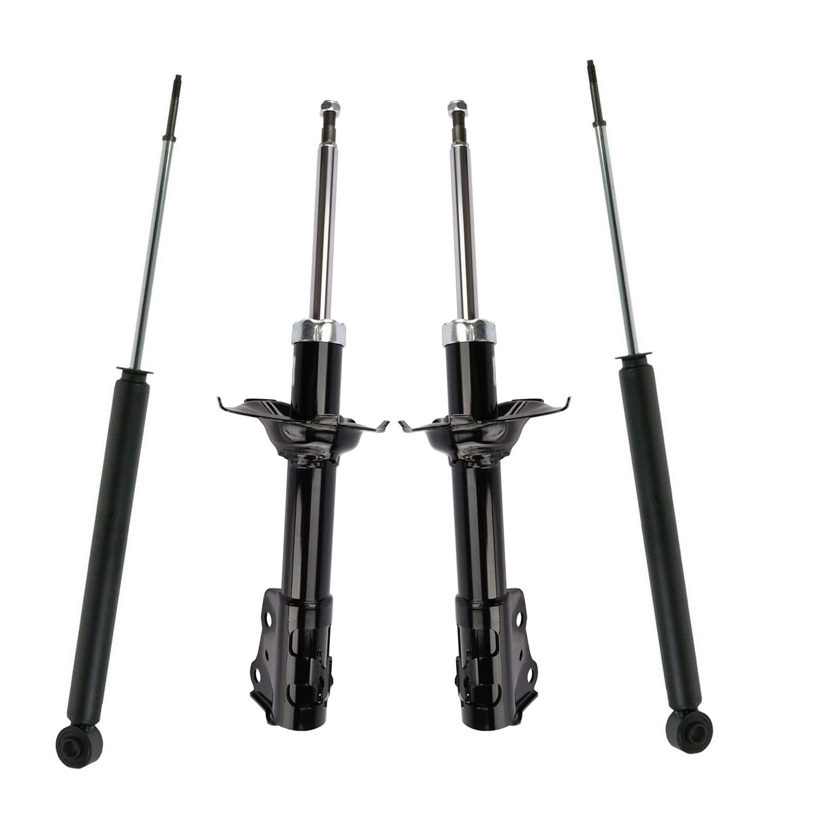 Trq Front And Rear Shock Absorber Set Compatible With 2004-2006 Scion Xa Xb