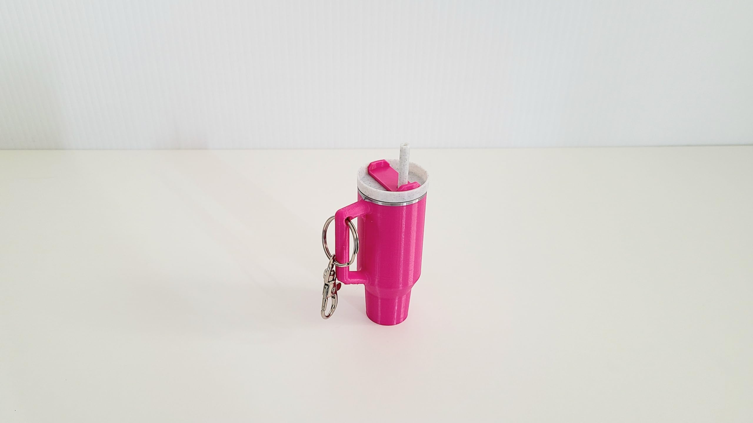 Miniature Tumbler Replica Keychain - 3D Printed Desk Accessory Home Decor (Ultimate Collectors Edition)