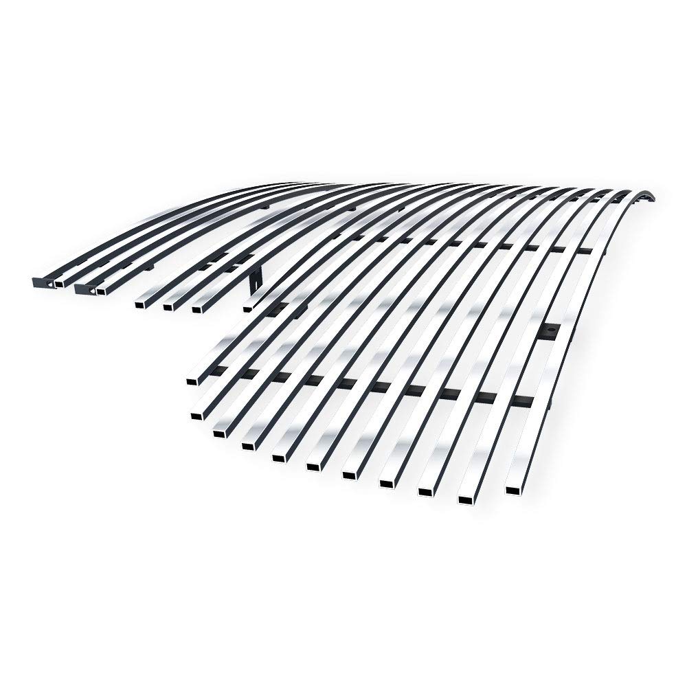 Aps Premium Stainless Steel Chrome 8X6 Billet Grille Insert Compatible With Gmc Sierra 2500 2003-2004 & 03-06 1500 2500 Hd 3500 