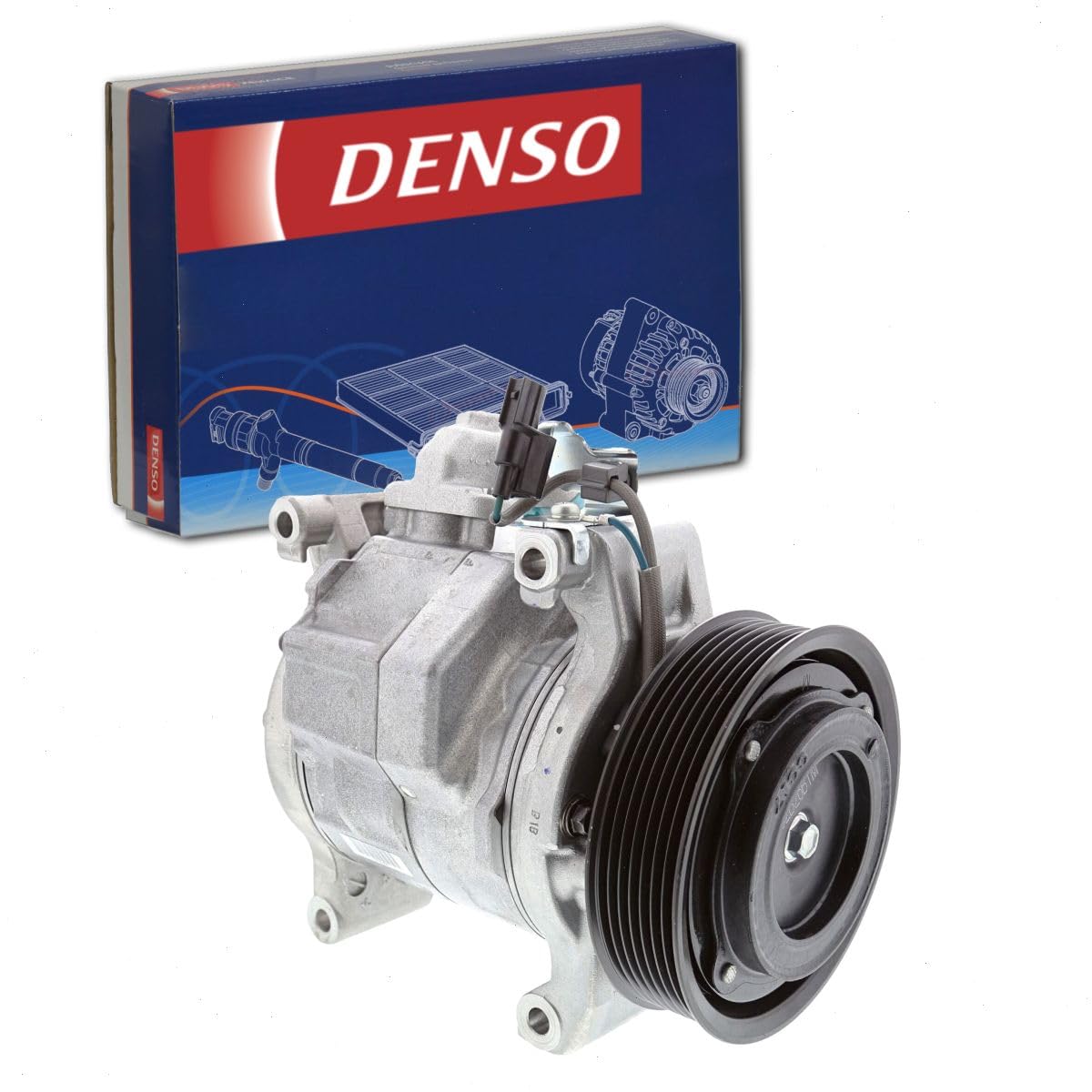 Denso NEW COMPRESSOR W/CLUTCH - 471-1046