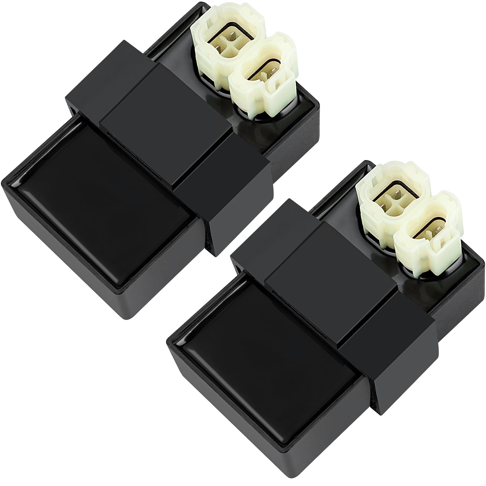 LOCOPOW 2PC 6 Pin DC CDI BOX for GY6 50cc-125cc 110cc 150cc 200cc 250cc Chinese ATV Quad Go Kart Pit Dirt Bike Roketa Sunl Lance